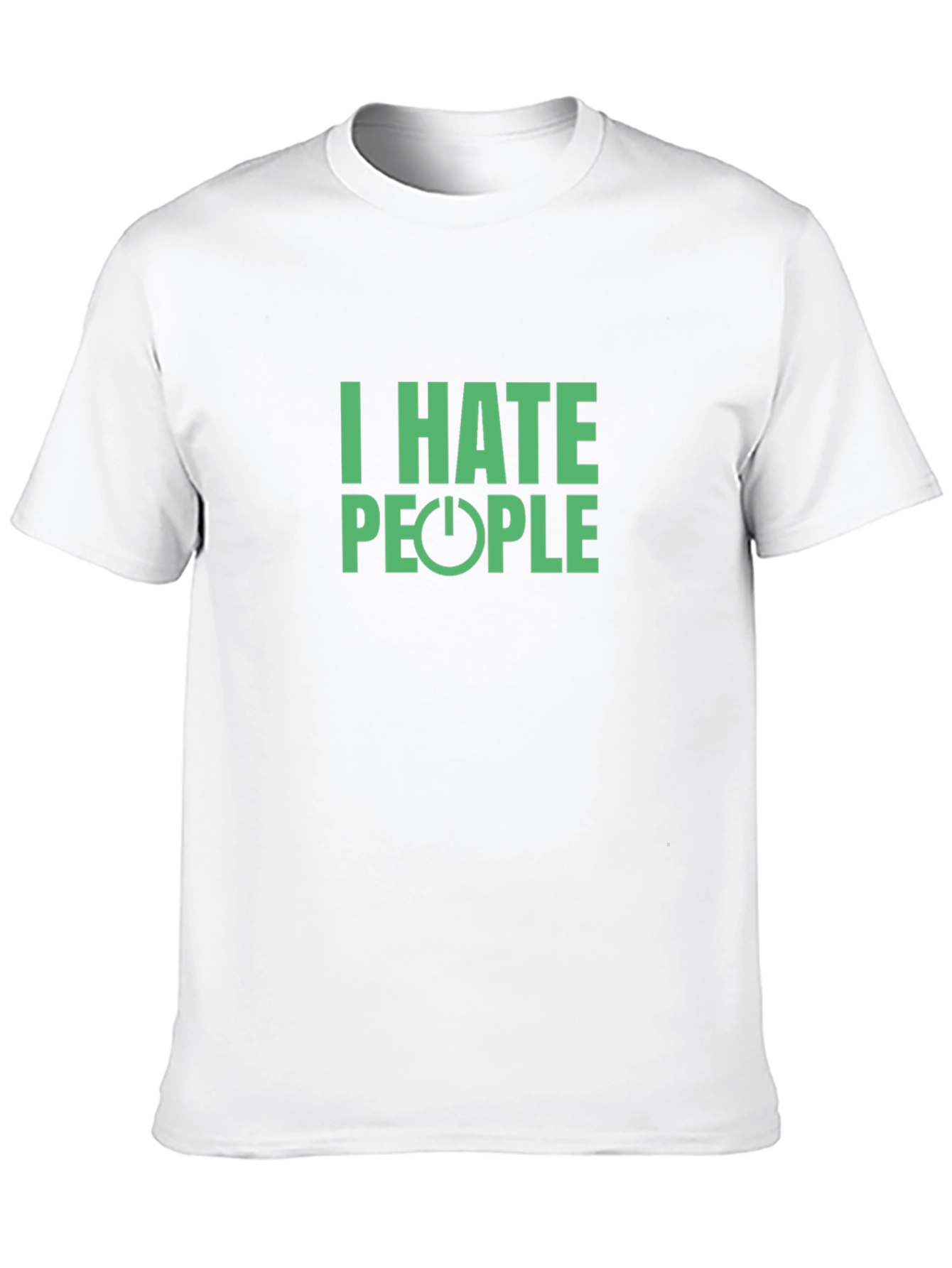 I Hate People T-Shirt - Black Graphic Tee