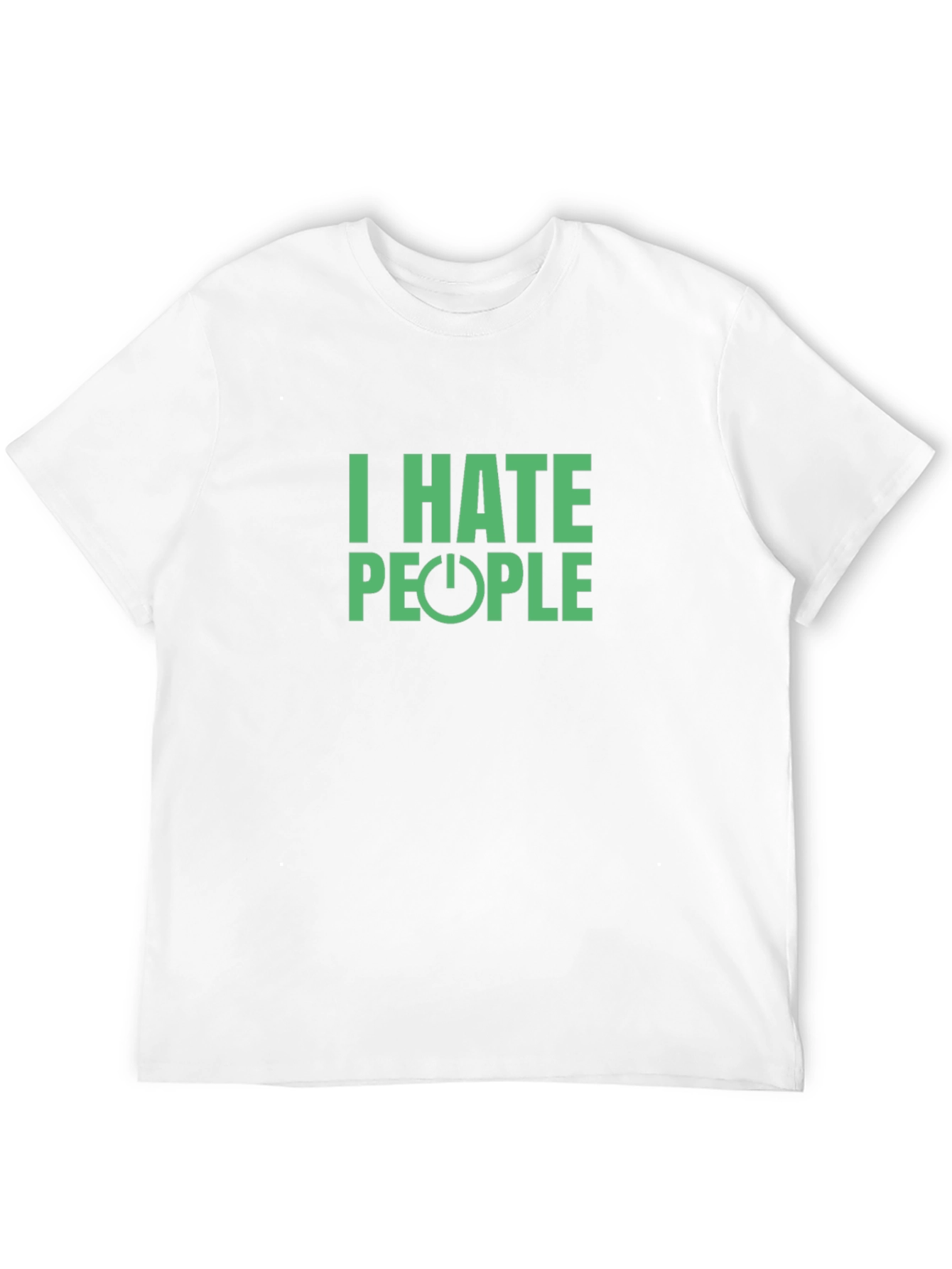 I Hate People T-Shirt - Black Graphic Tee