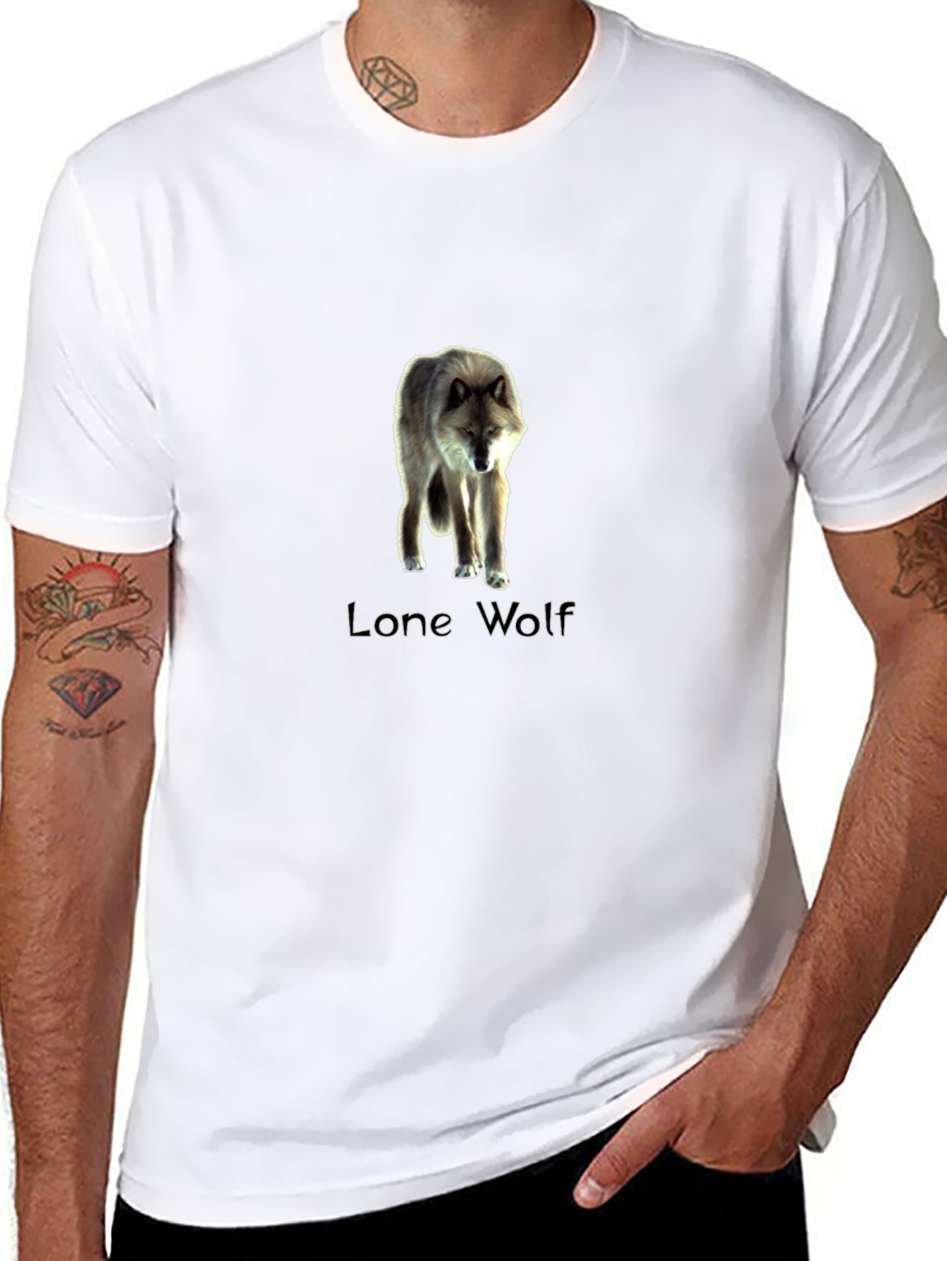 Lone Wolf Graphic T-Shirt