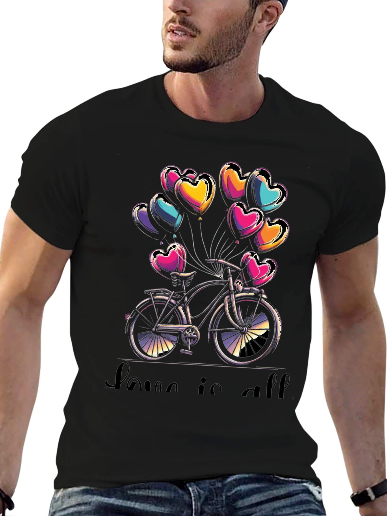Love is All Graphic T-Shirt