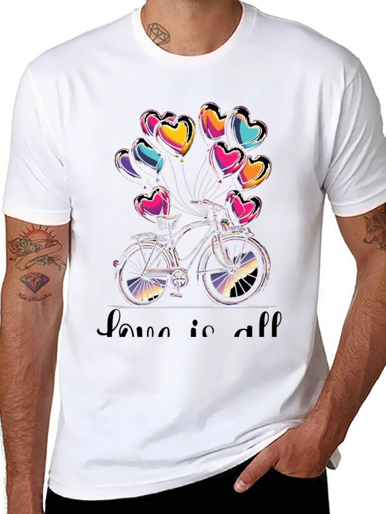 Love is All Graphic T-Shirt