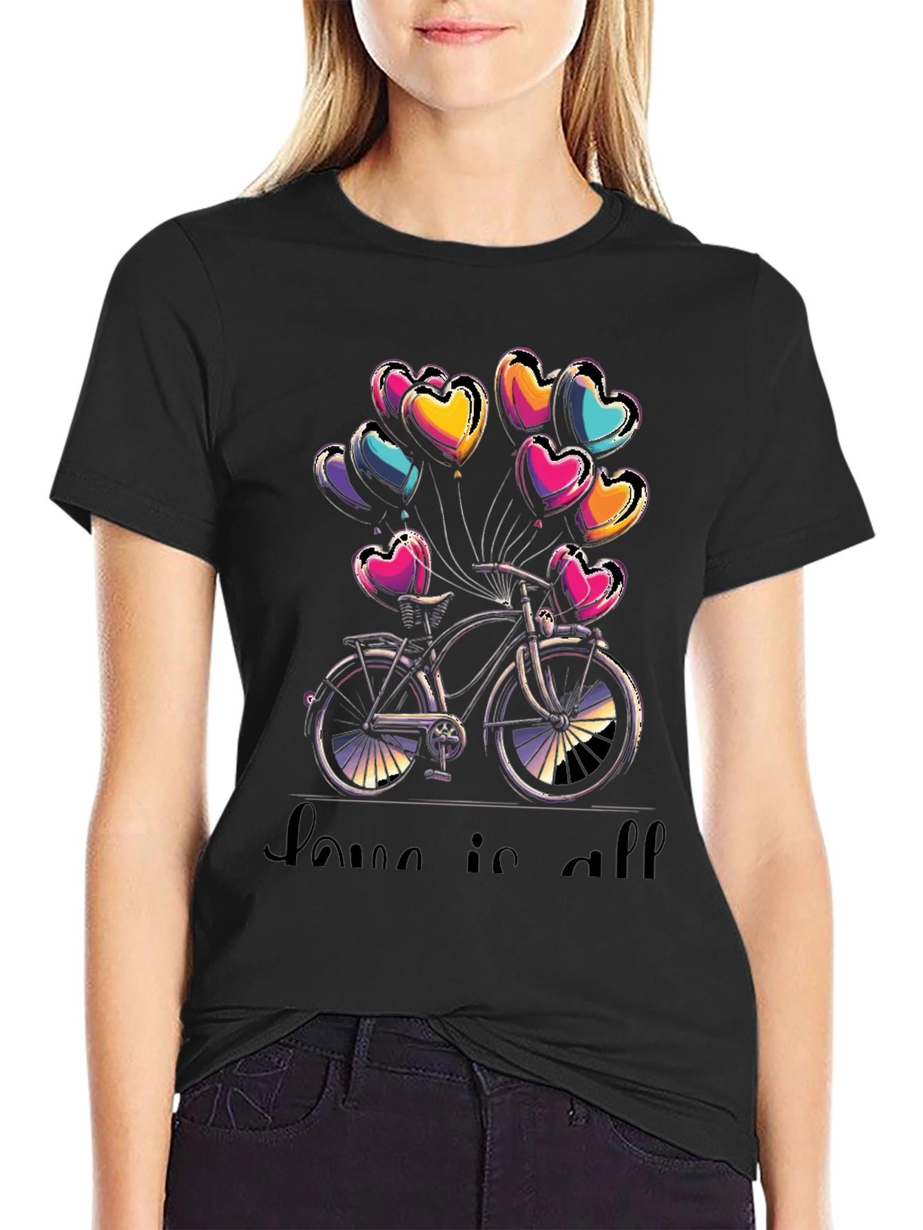 Love is All Graphic T-Shirt