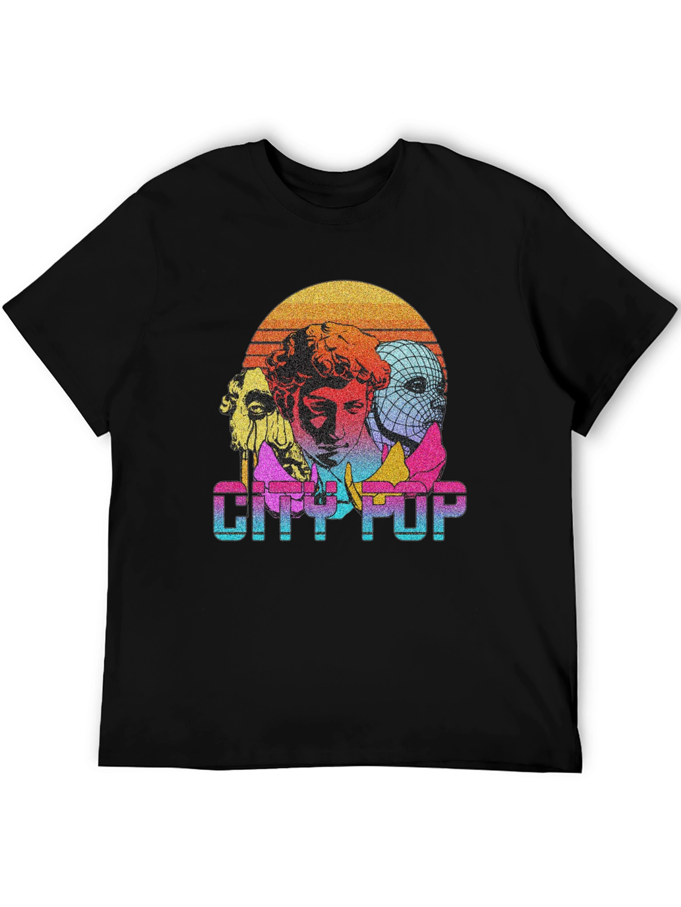 City Pop Graphic Tee - Retro Aesthetic