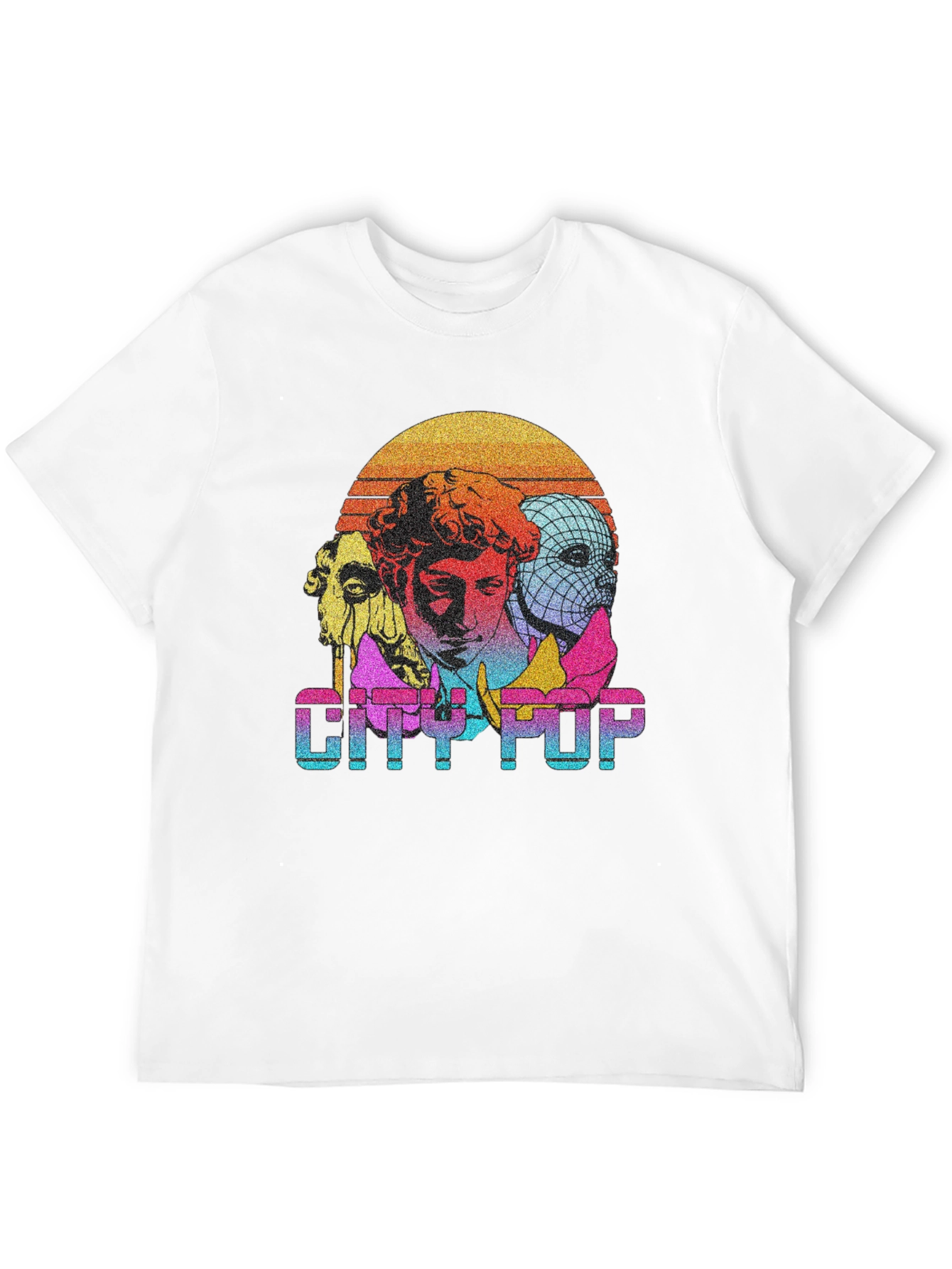 City Pop Graphic Tee - Retro Aesthetic
