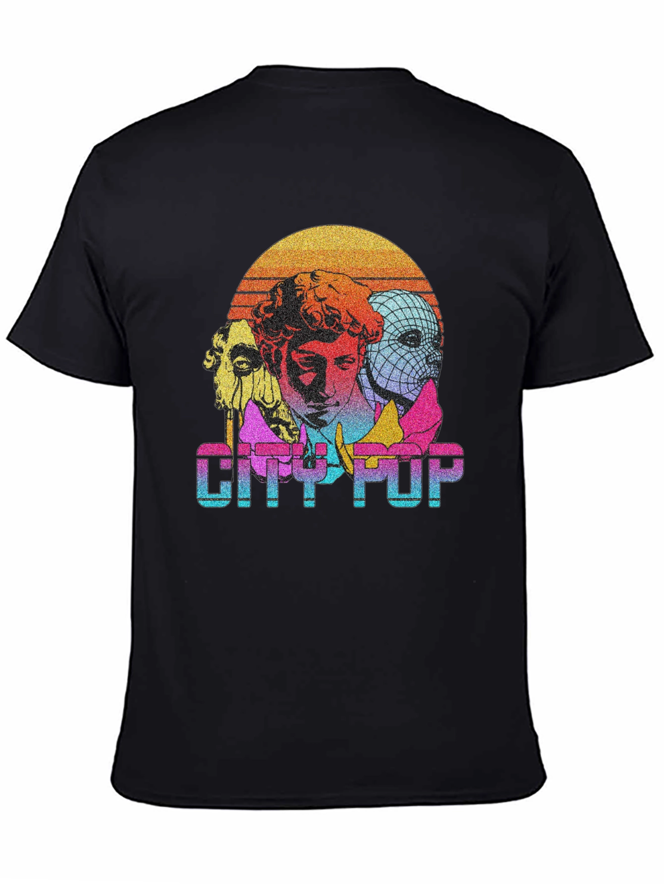 City Pop Graphic Tee - Retro Aesthetic