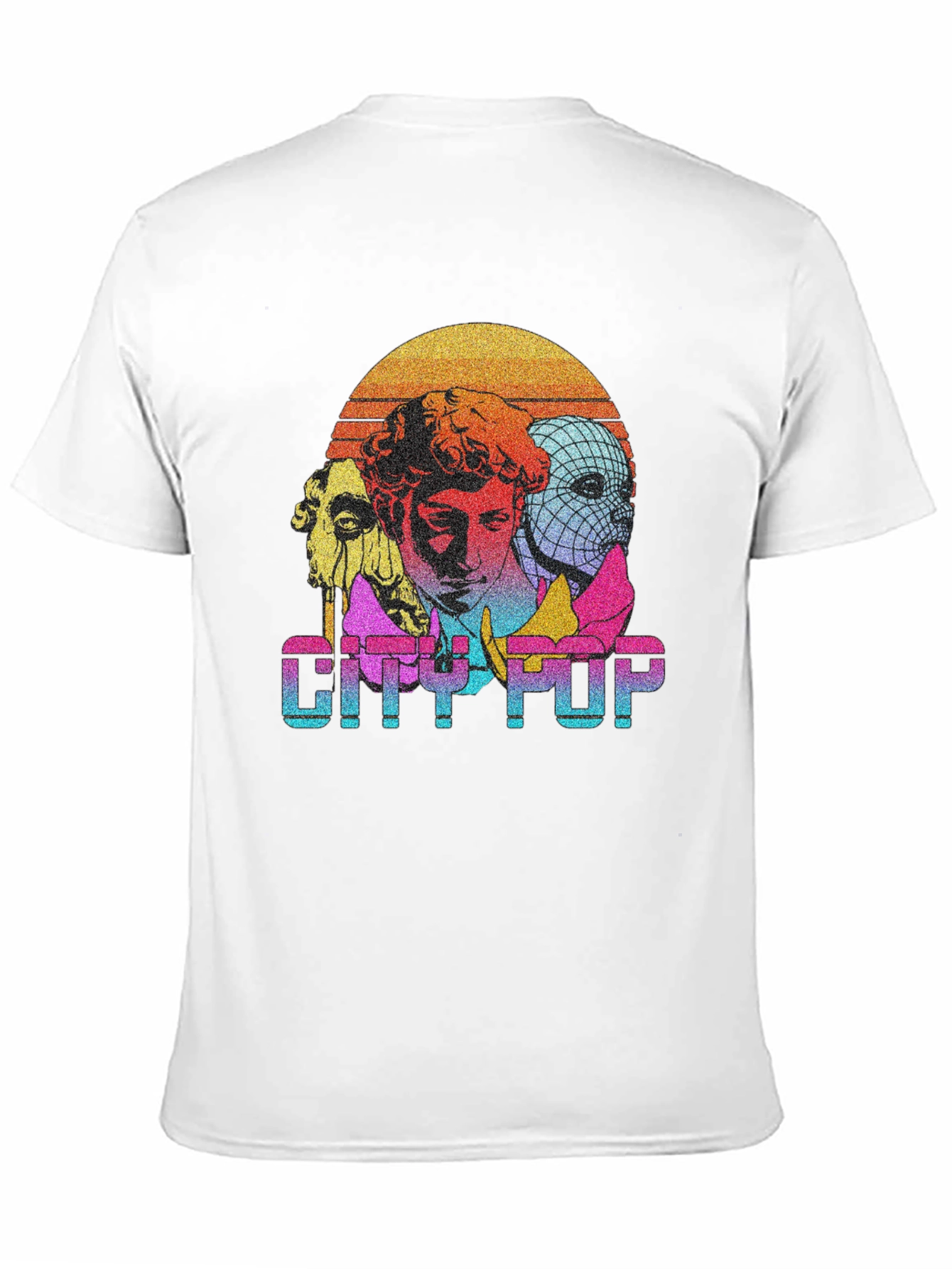City Pop Graphic Tee - Retro Aesthetic
