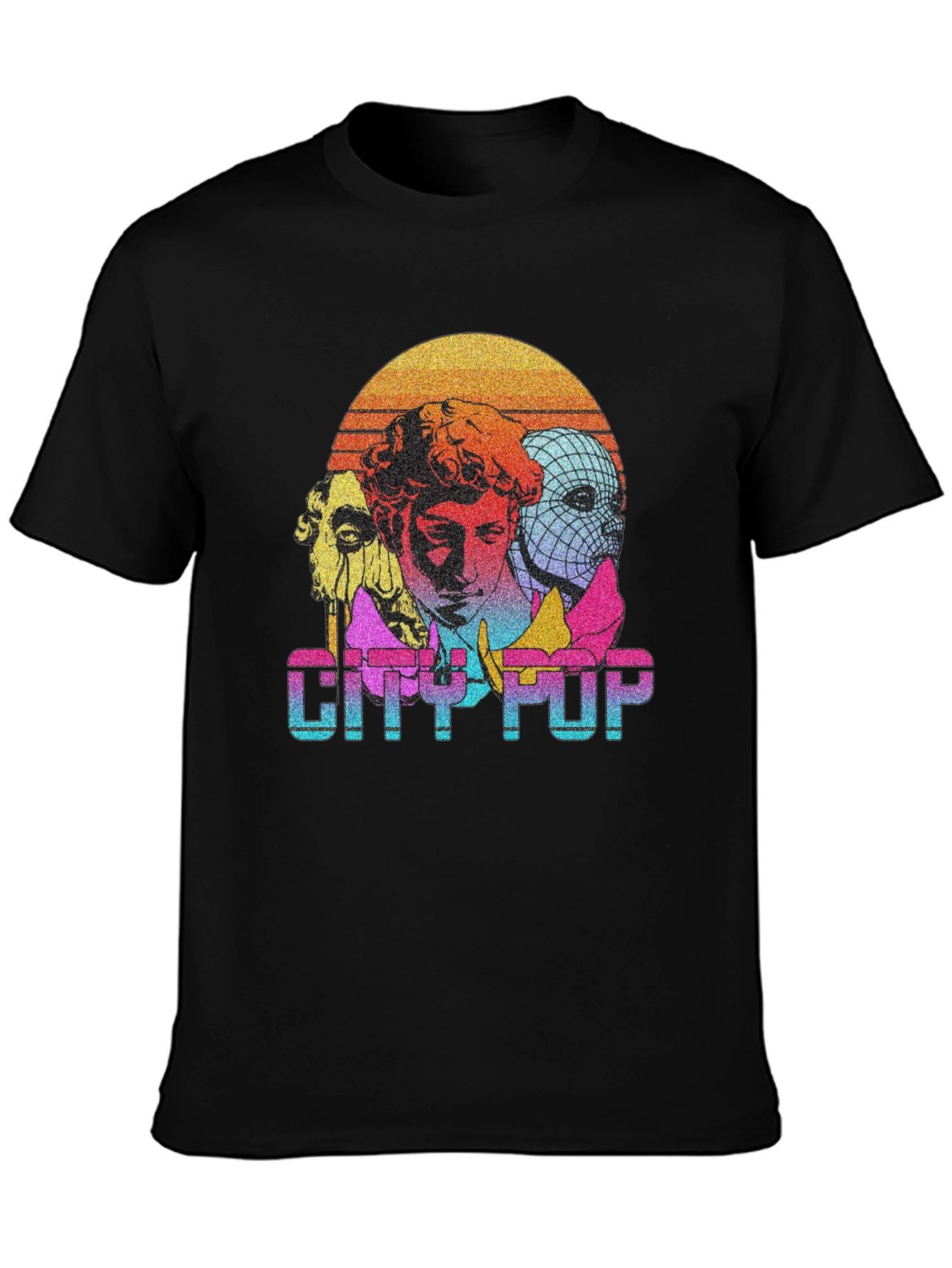 City Pop Graphic Tee - Retro Aesthetic