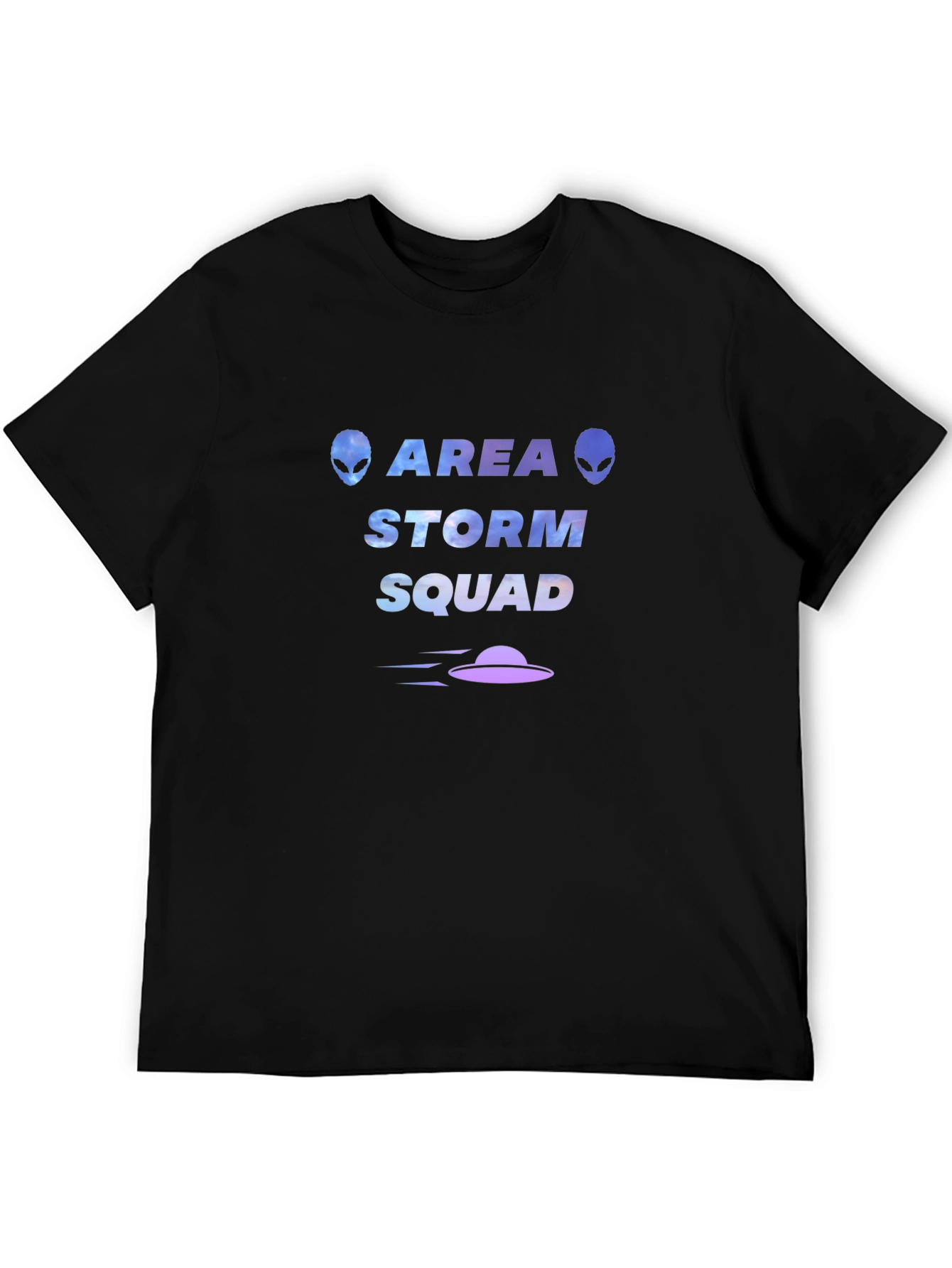 Area Storm Squad T-Shirt - Black Graphic Tee