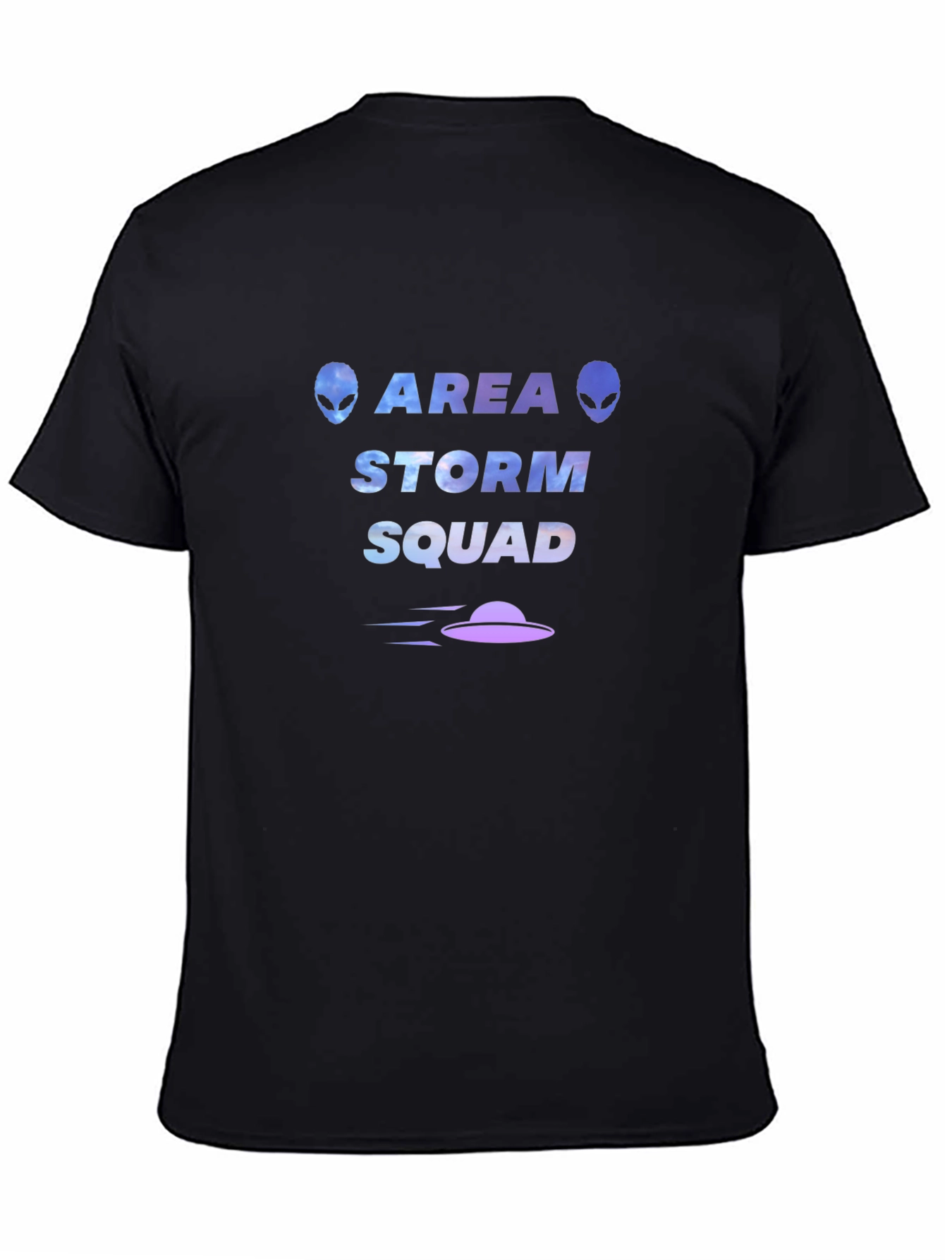 Area Storm Squad T-Shirt - Black Graphic Tee