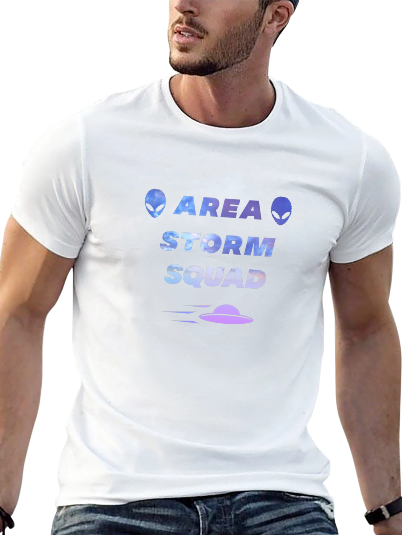 Area Storm Squad T-Shirt - Black Graphic Tee