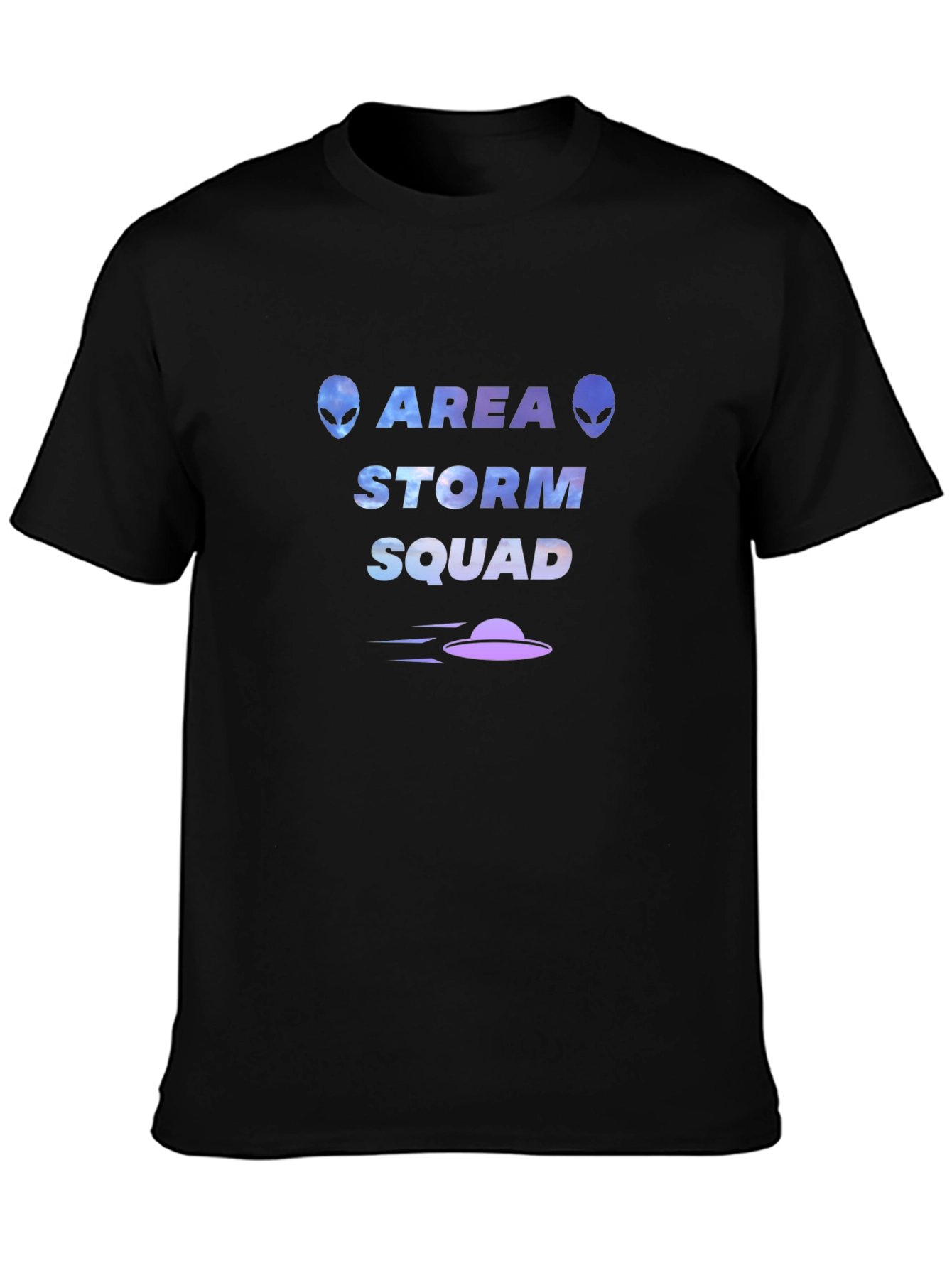 Area Storm Squad T-Shirt - Black Graphic Tee