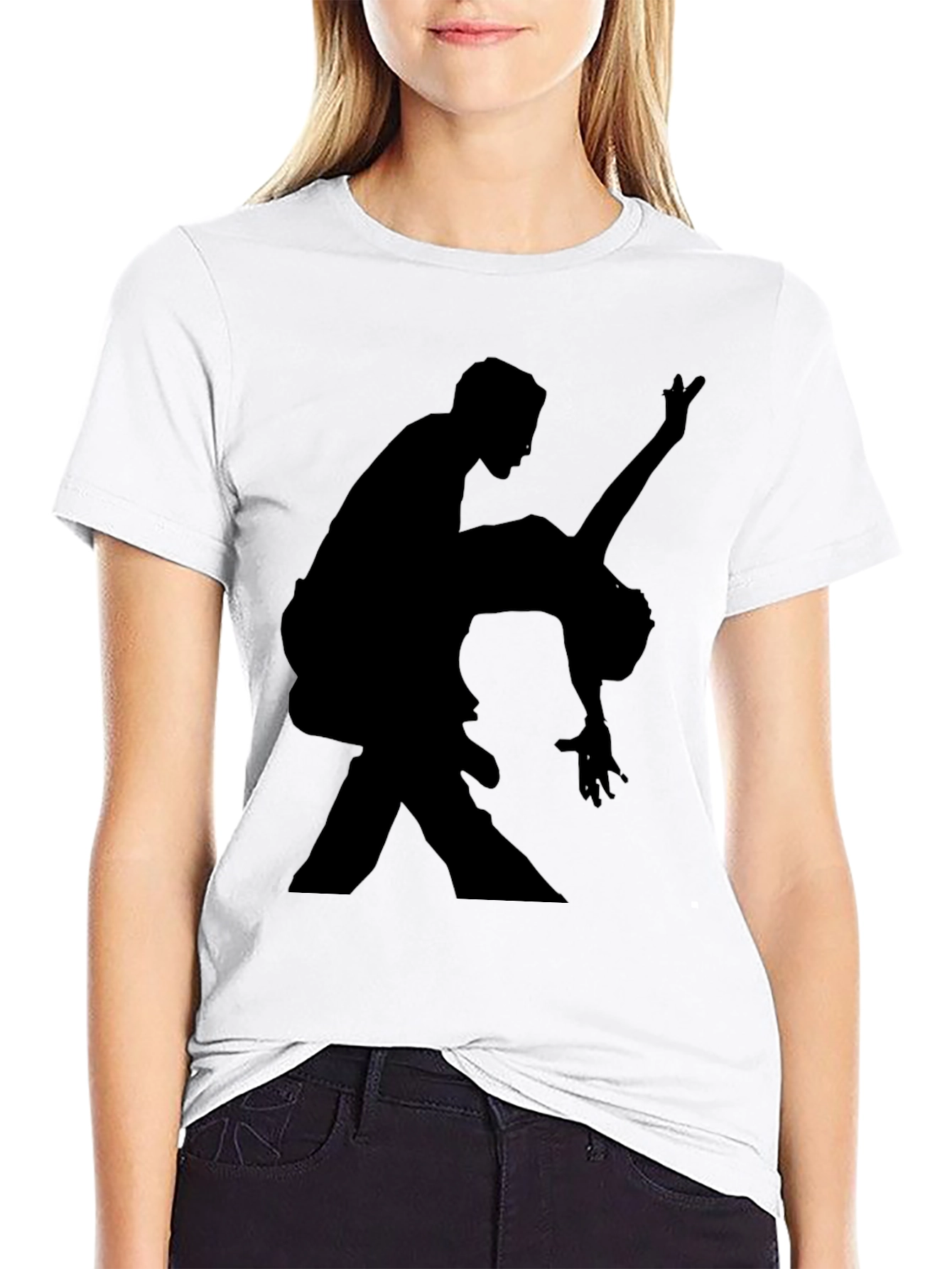 Dancing Silhouette Graphic Tee