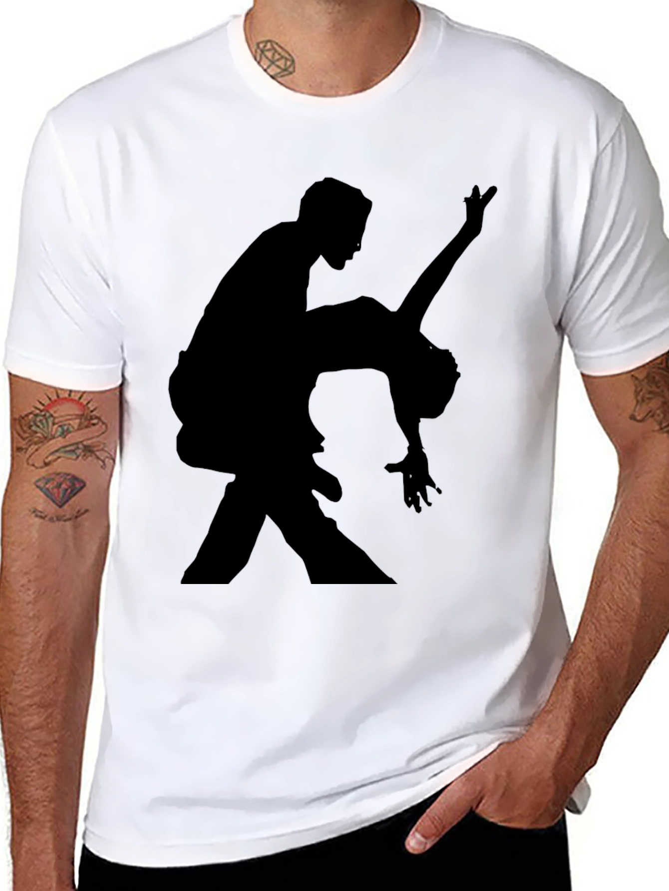 Dancing Silhouette Graphic Tee
