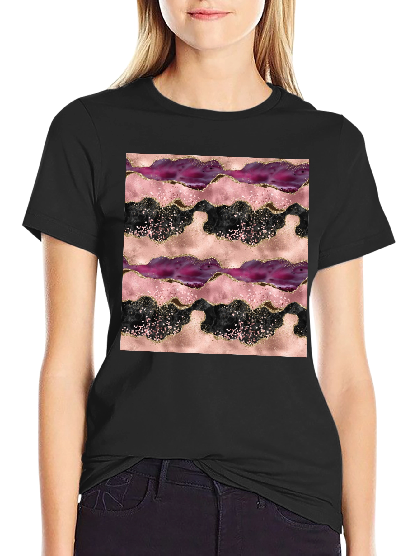 Abstract Geode T-Shirt
