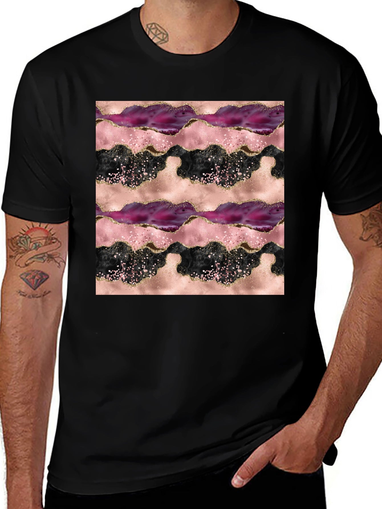Abstract Geode T-Shirt