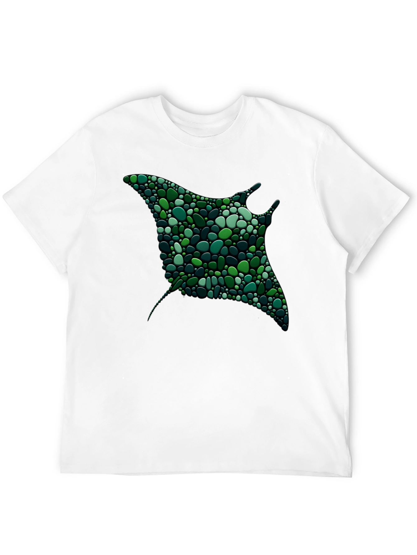 Abstract Stingray Graphic Tee