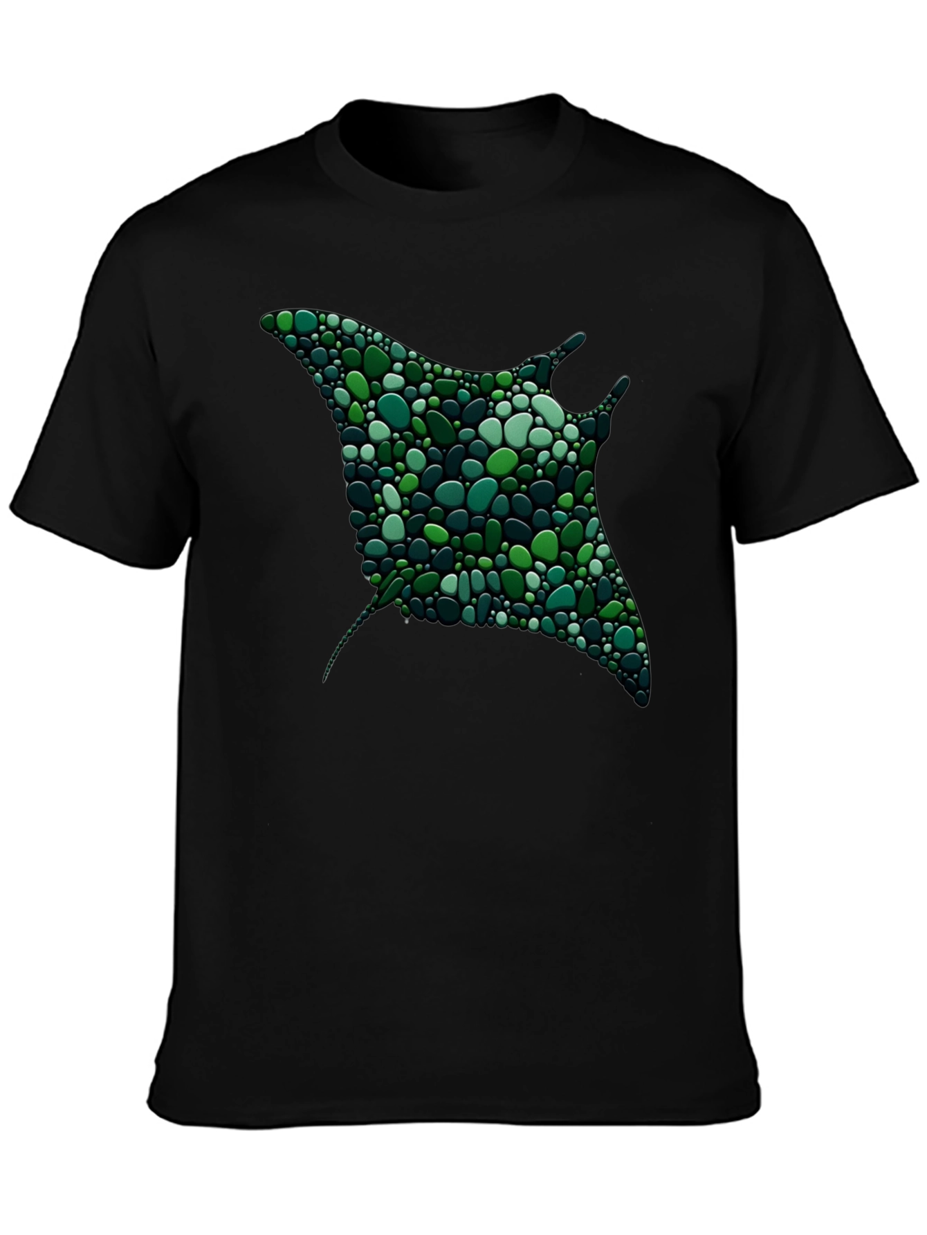 Abstract Stingray Graphic Tee
