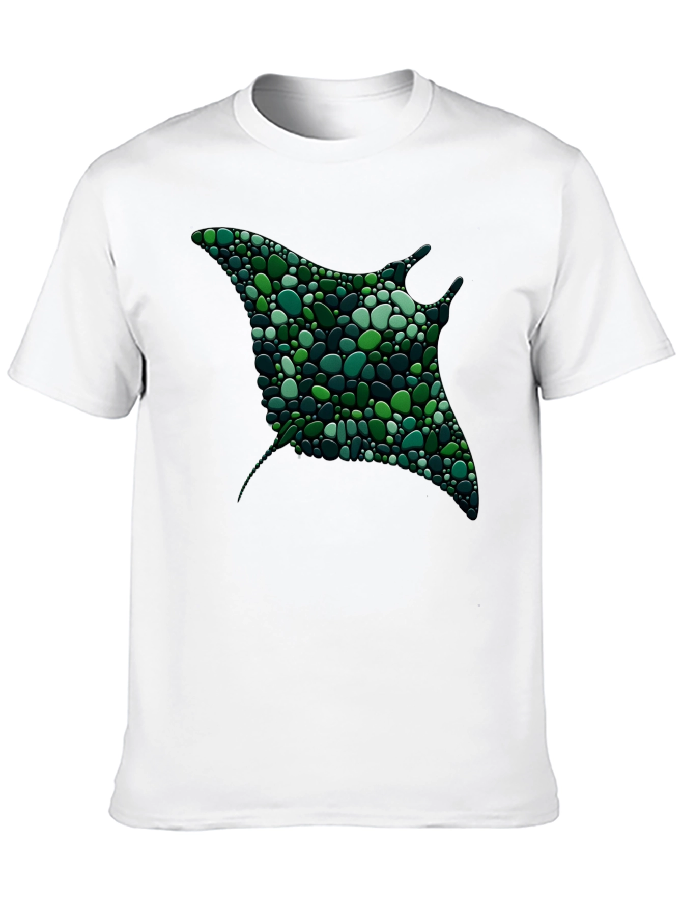 Abstract Stingray Graphic Tee