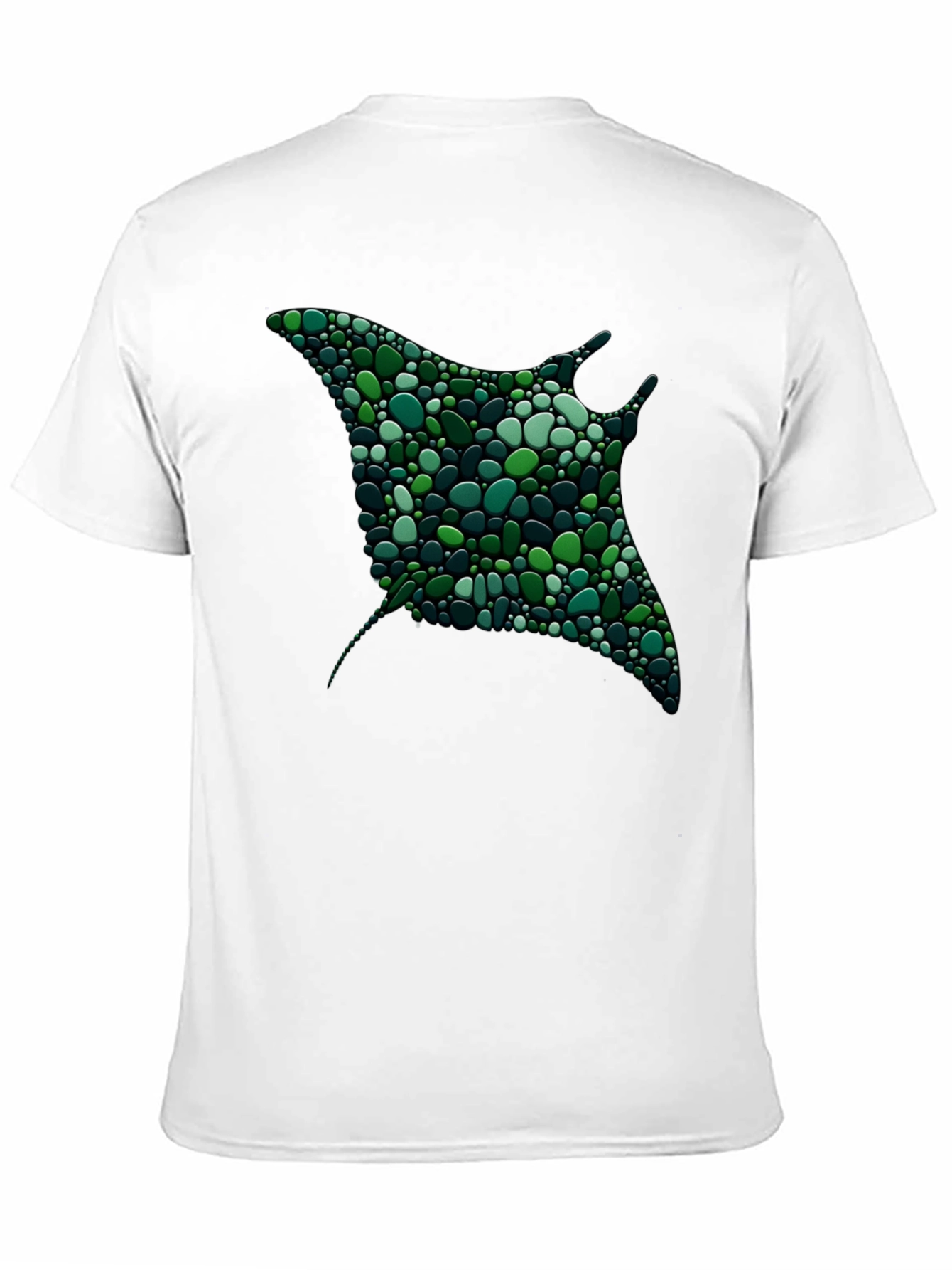 Abstract Stingray Graphic Tee