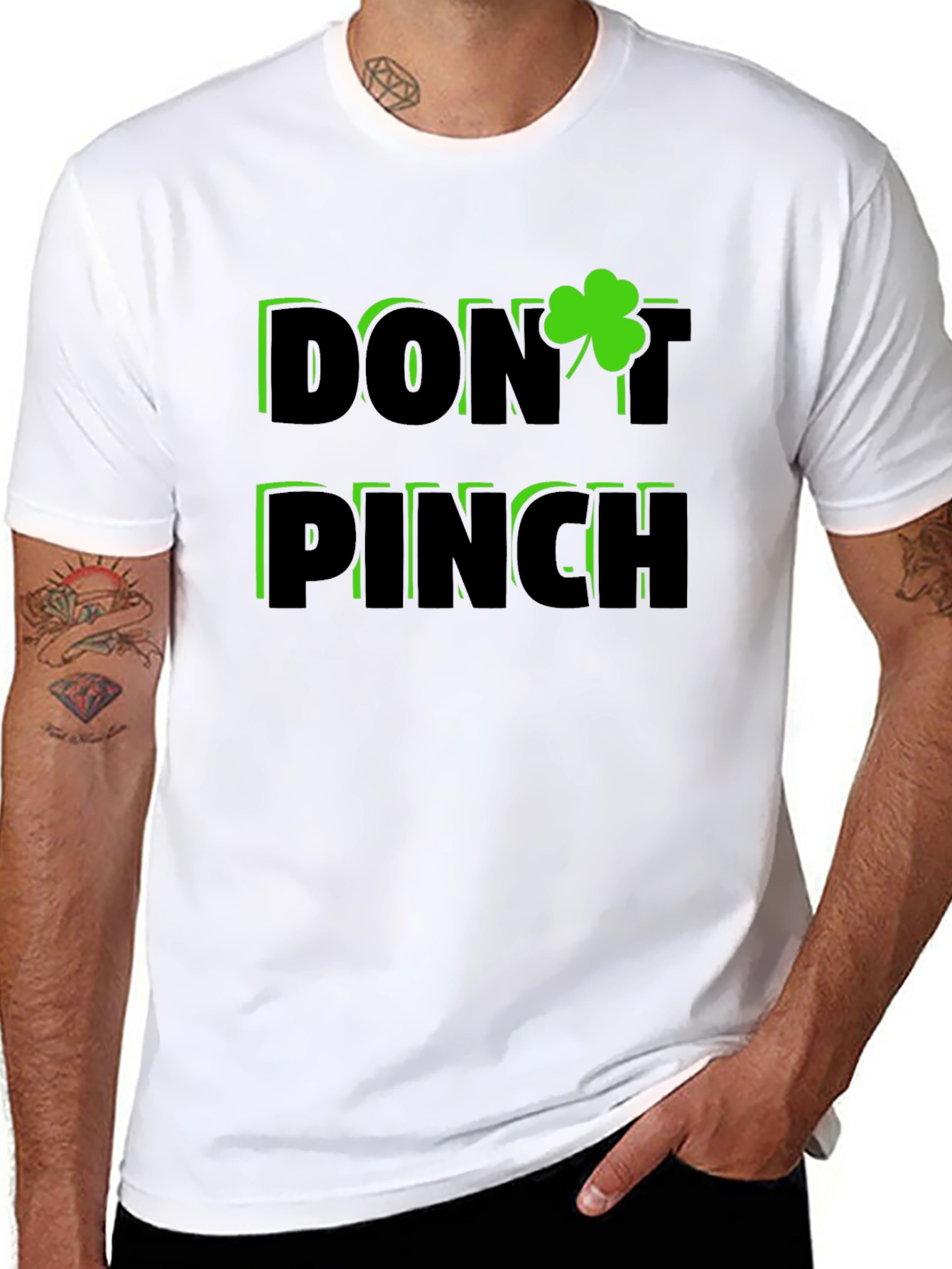 Dont Pinch St. Patricks Day Shamrock T-Shirt