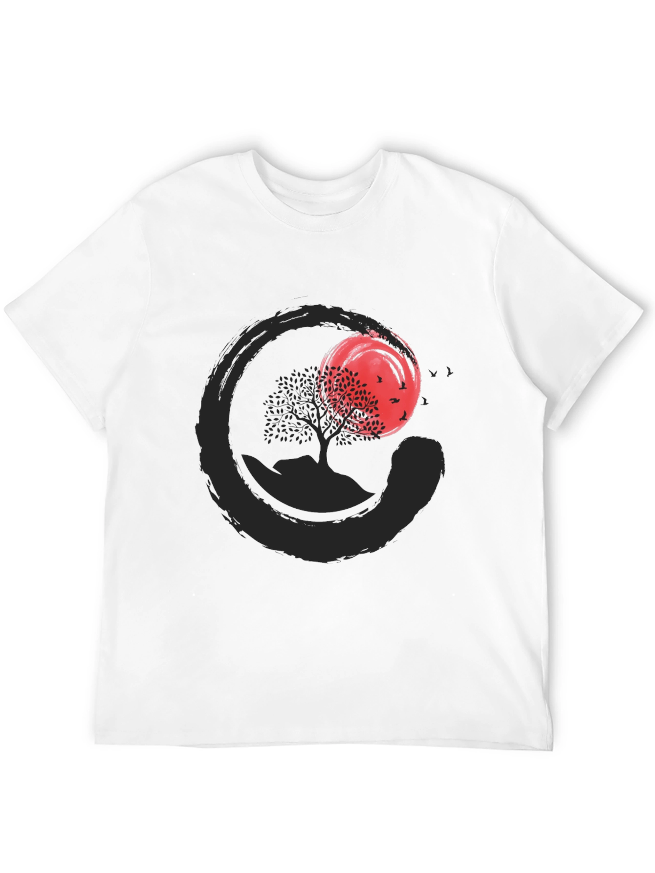 Zen Circle Tree Graphic Tee