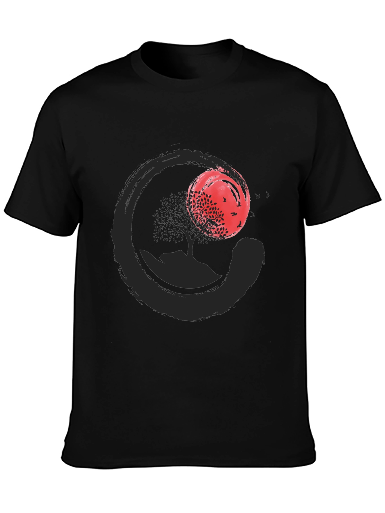 Zen Circle Tree Graphic Tee