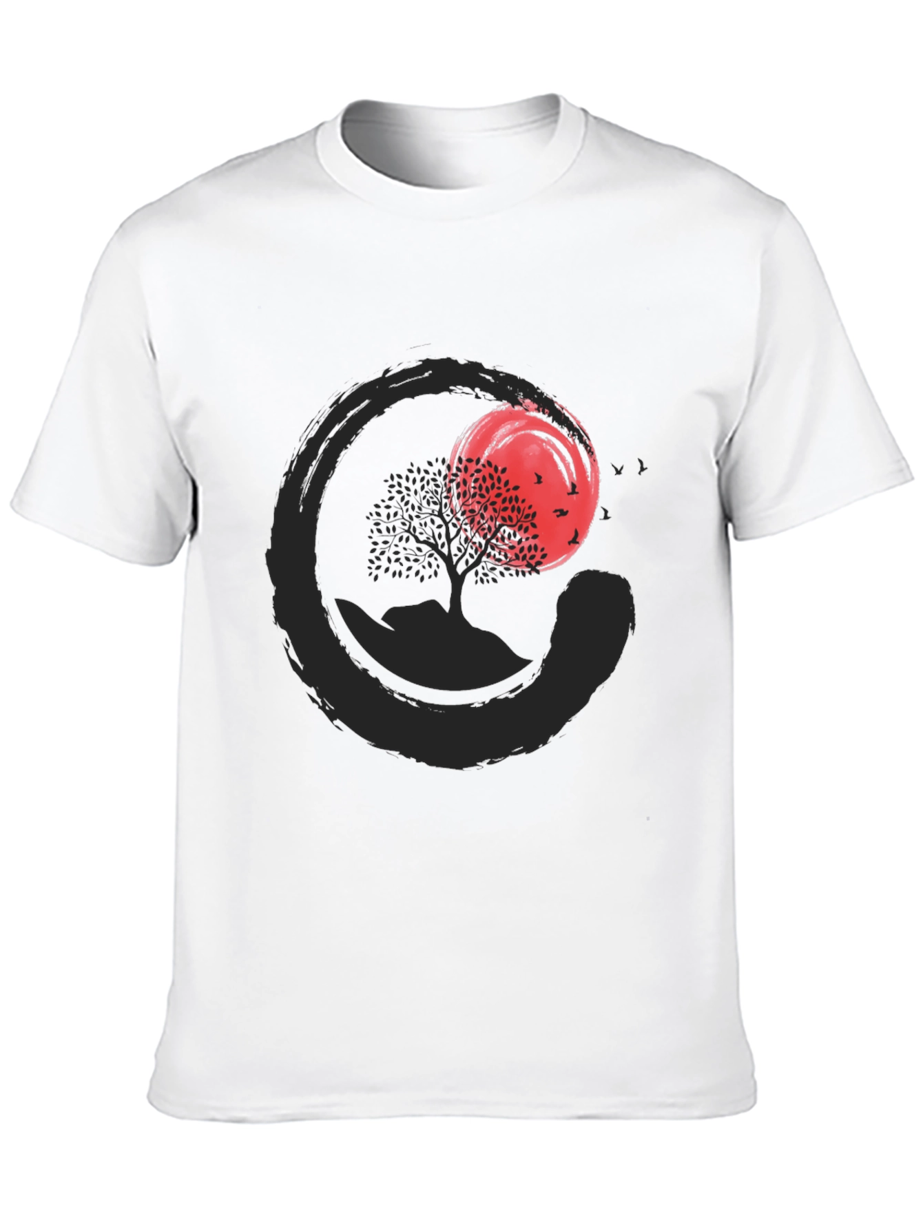 Zen Circle Tree Graphic Tee