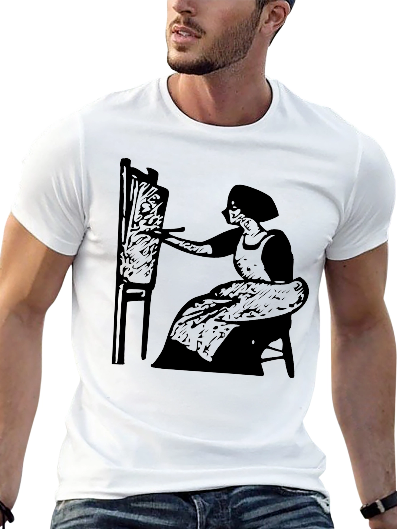 Painter Black T-Shirt