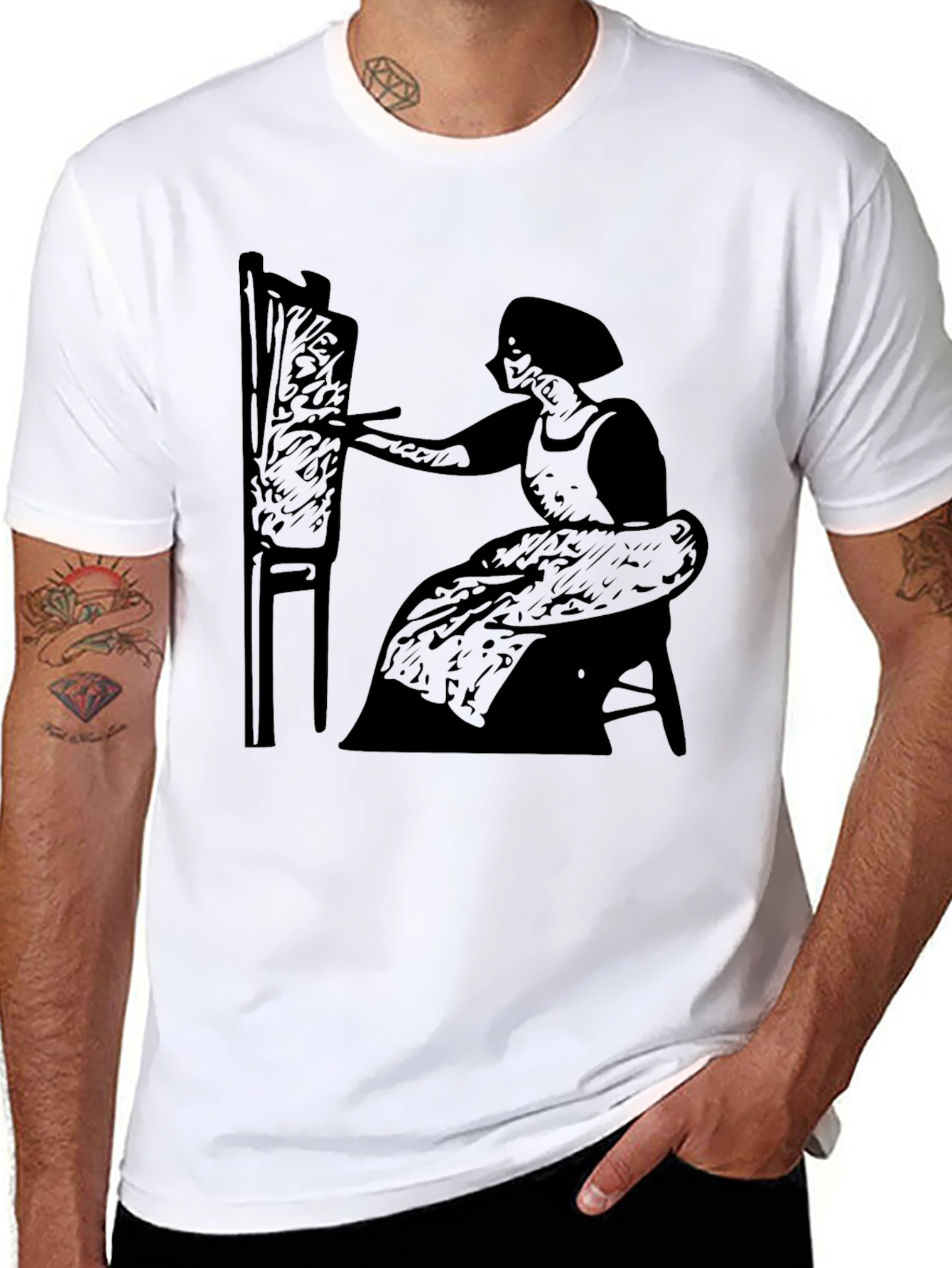 Painter Black T-Shirt