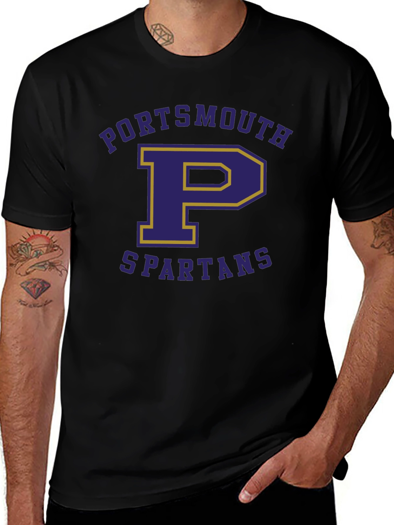 Portsmouth Spartans T-Shirt - Collegiate Style