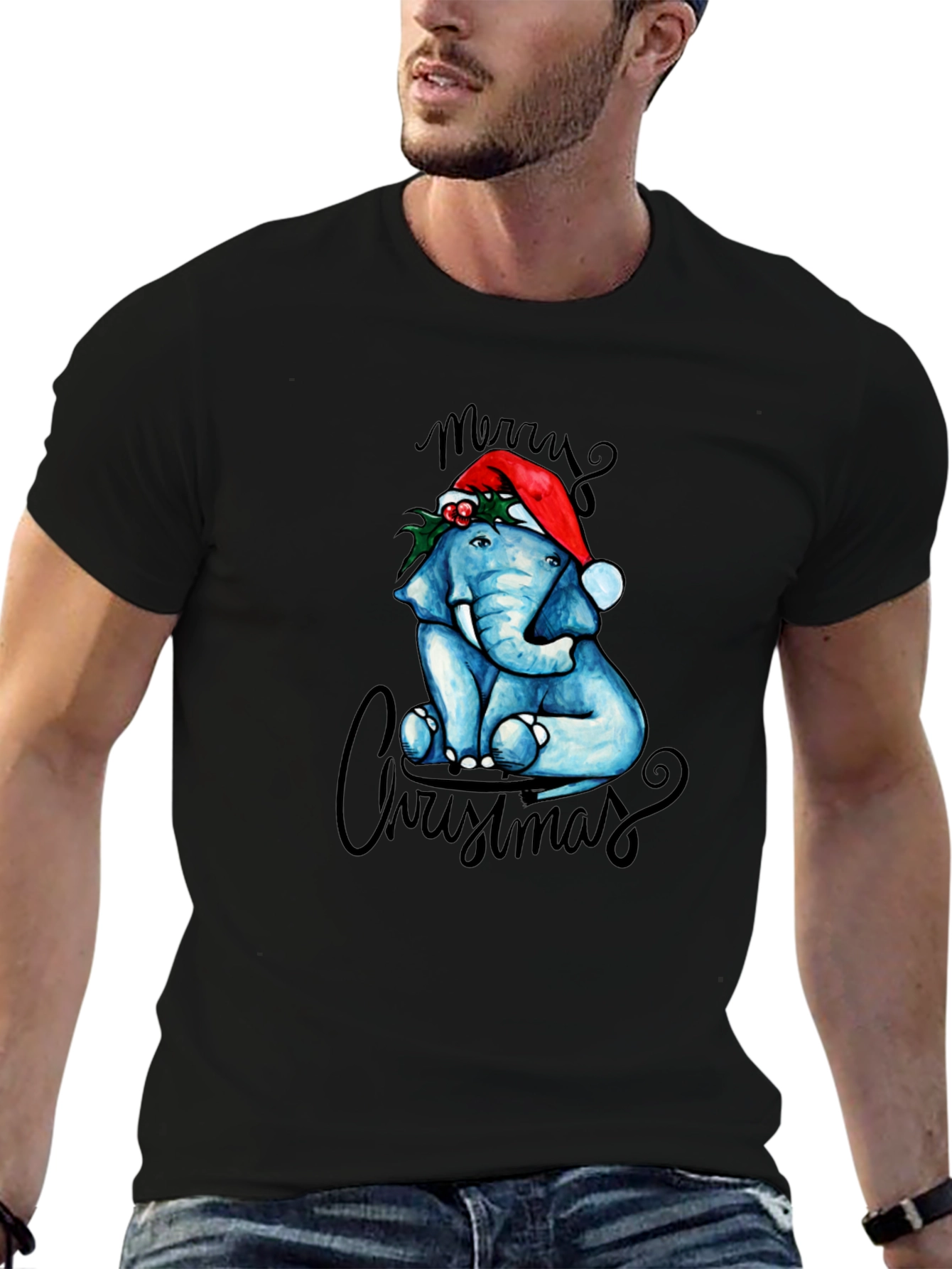 Christmas Elephant T-Shirt