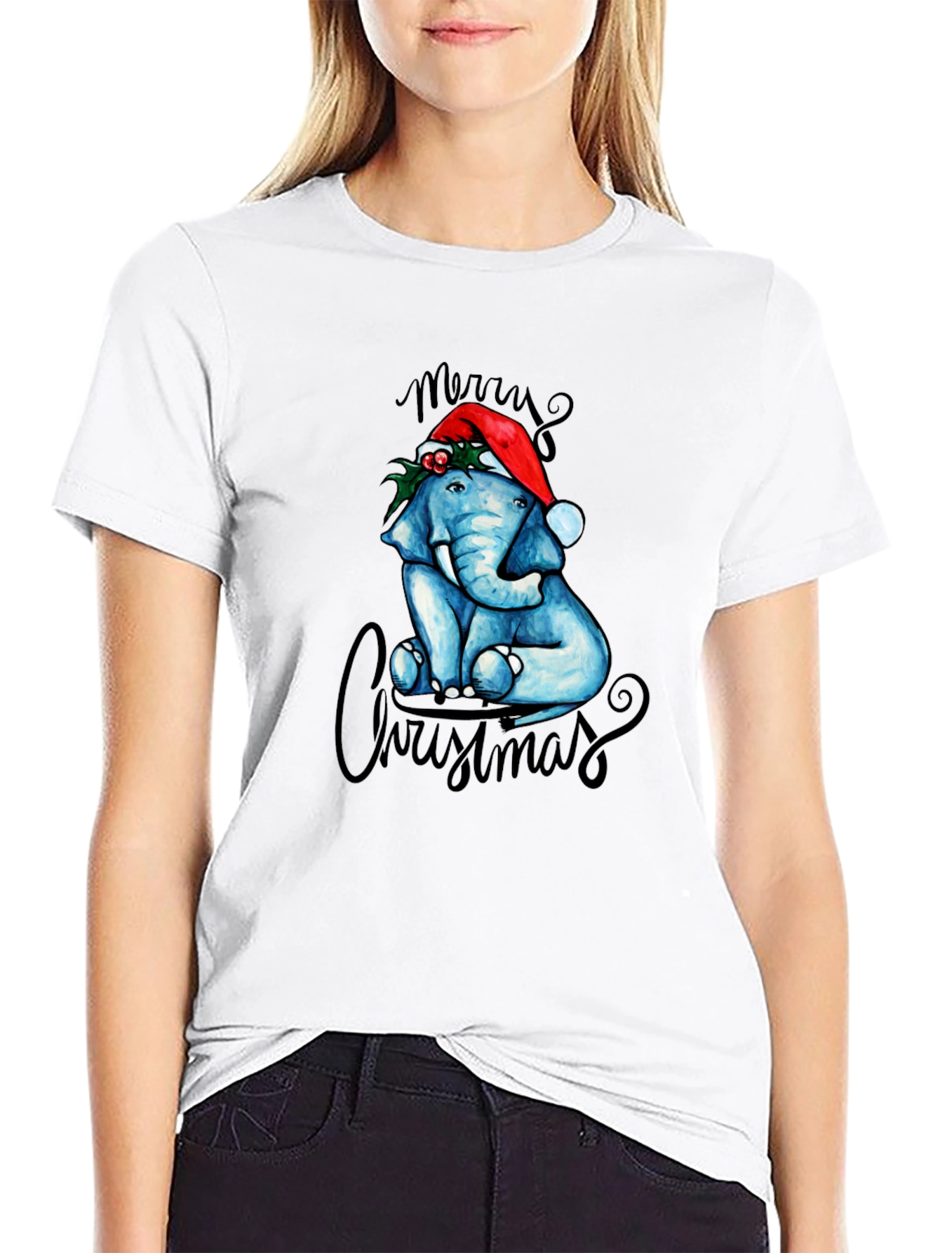Christmas Elephant T-Shirt