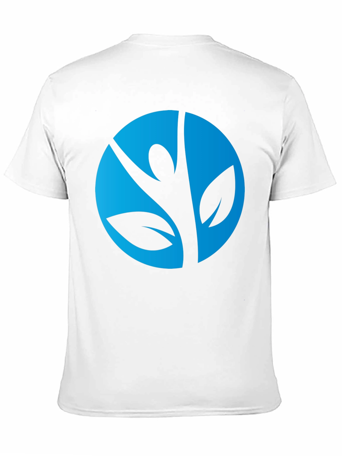 Stylish Black Tee with Nature-Inspired Graphic