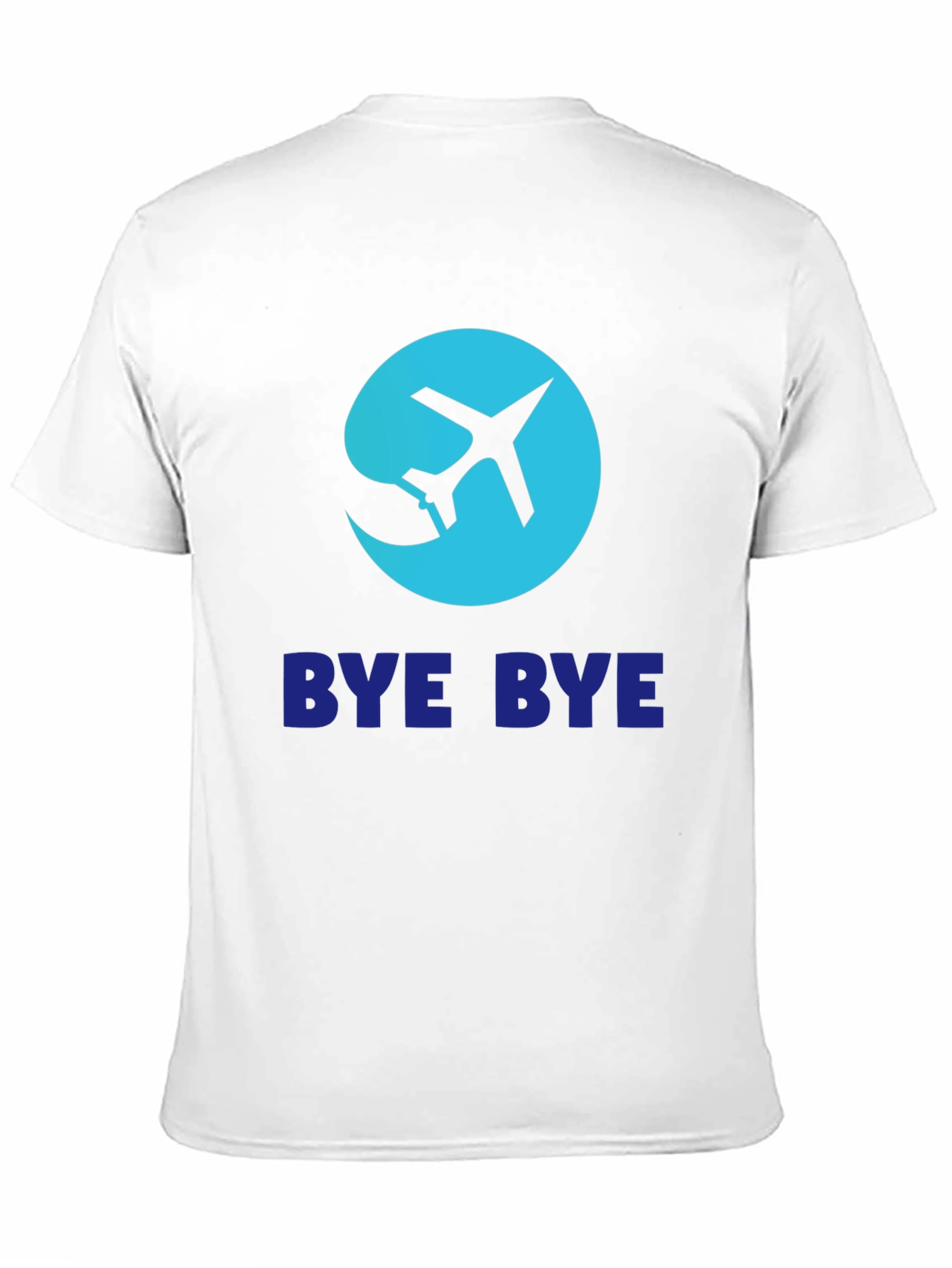 Bye Bye Airplane Graphic Tee - Black