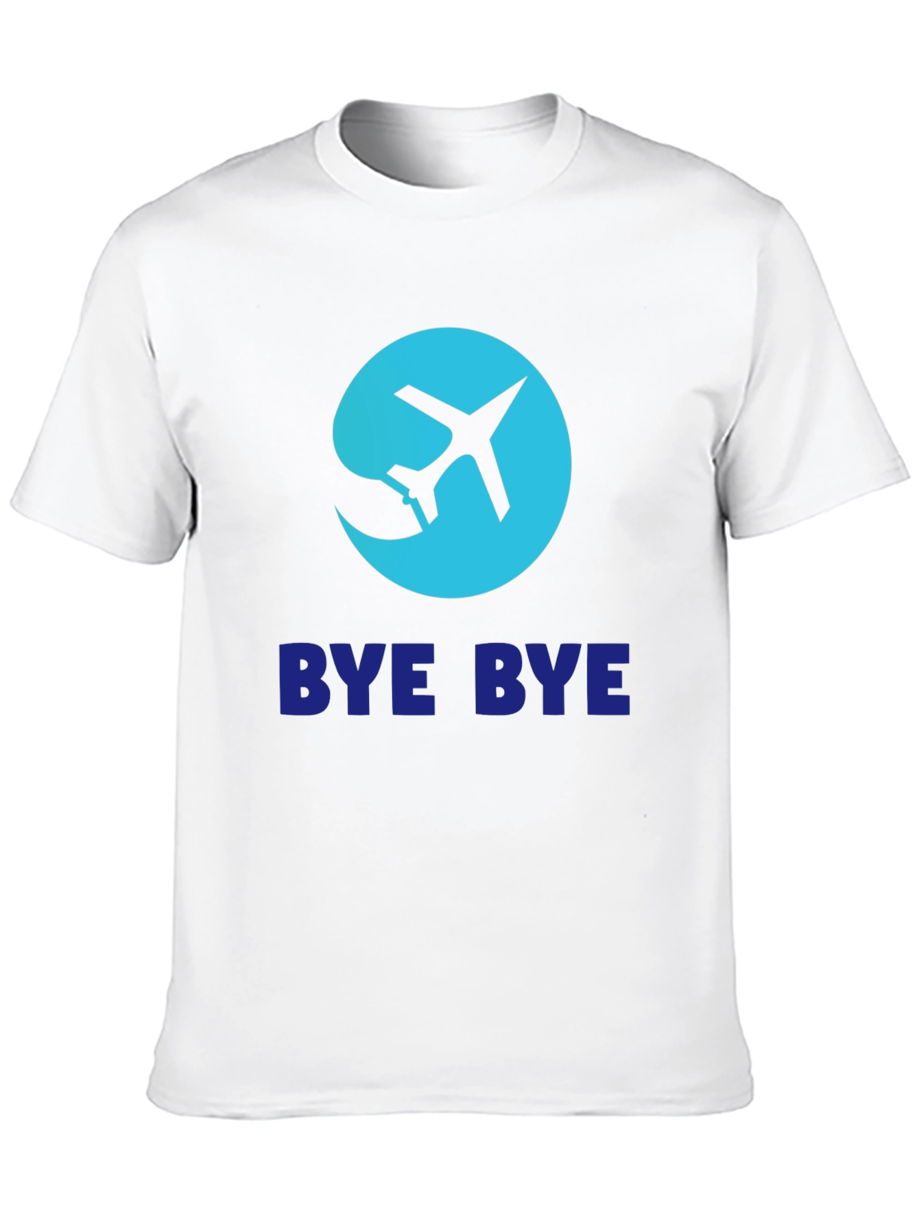 Bye Bye Airplane Graphic Tee - Black