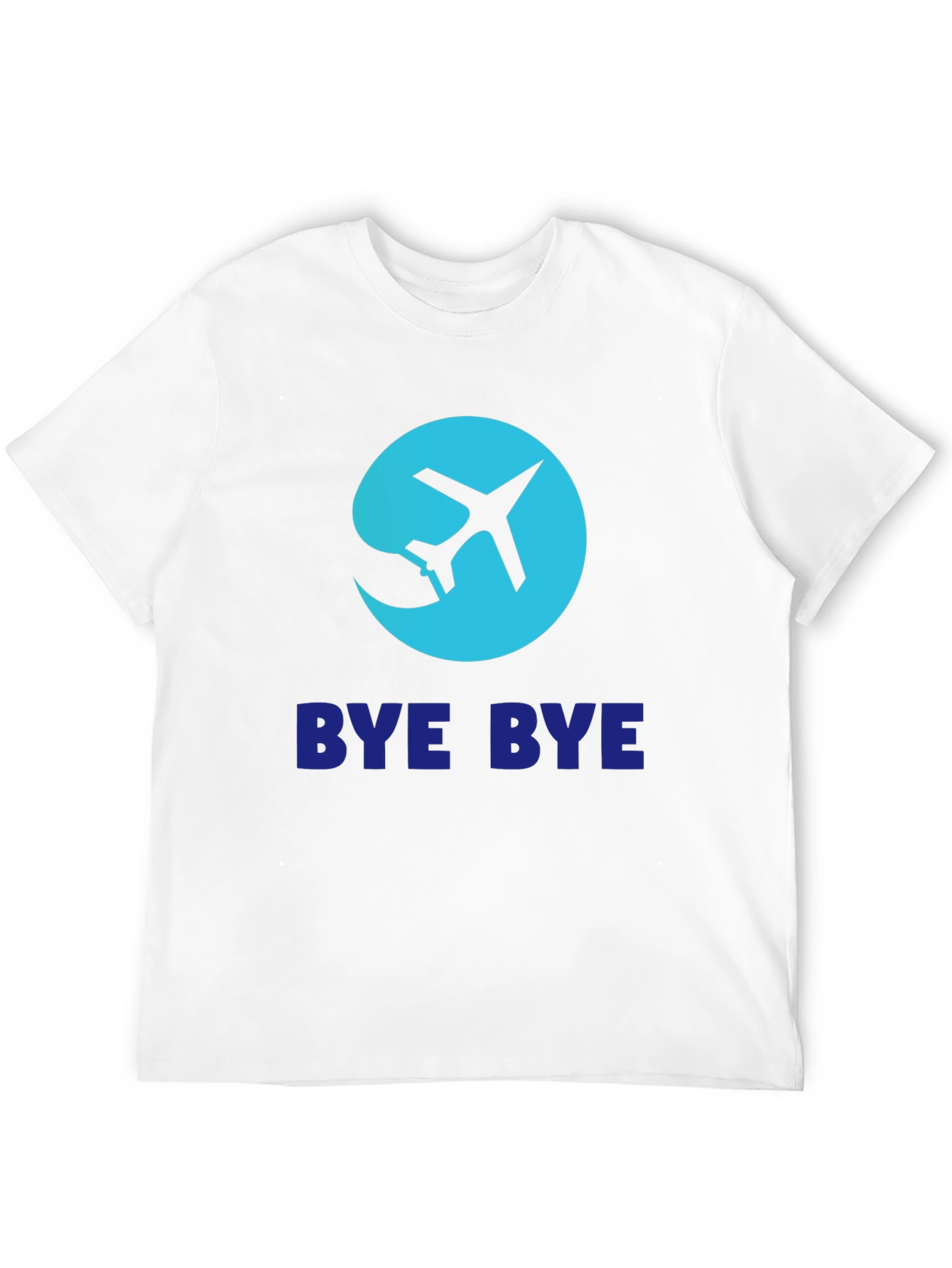 Bye Bye Airplane Graphic Tee - Black