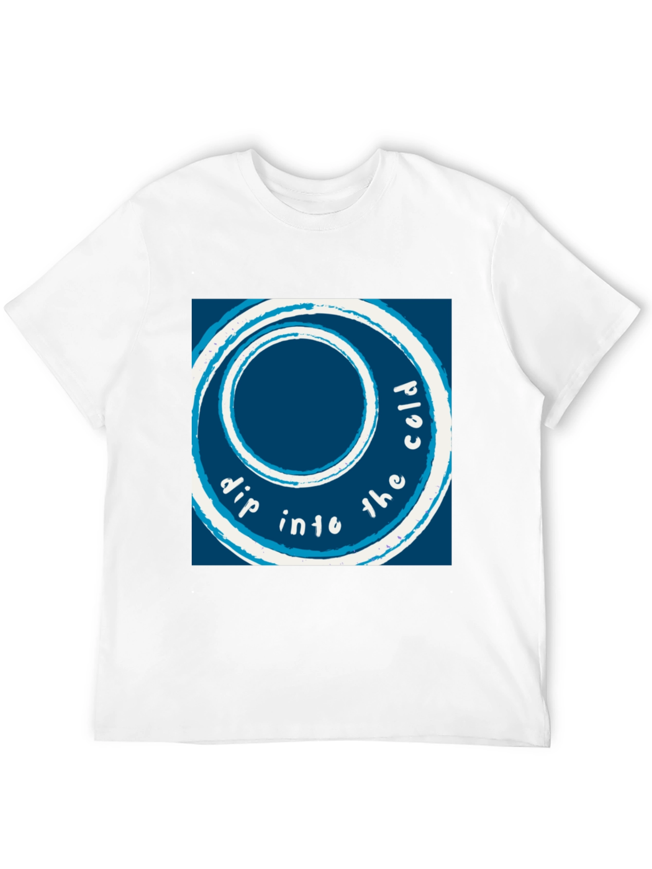 Dip Into The Cold Graphic T-Shirt - Black