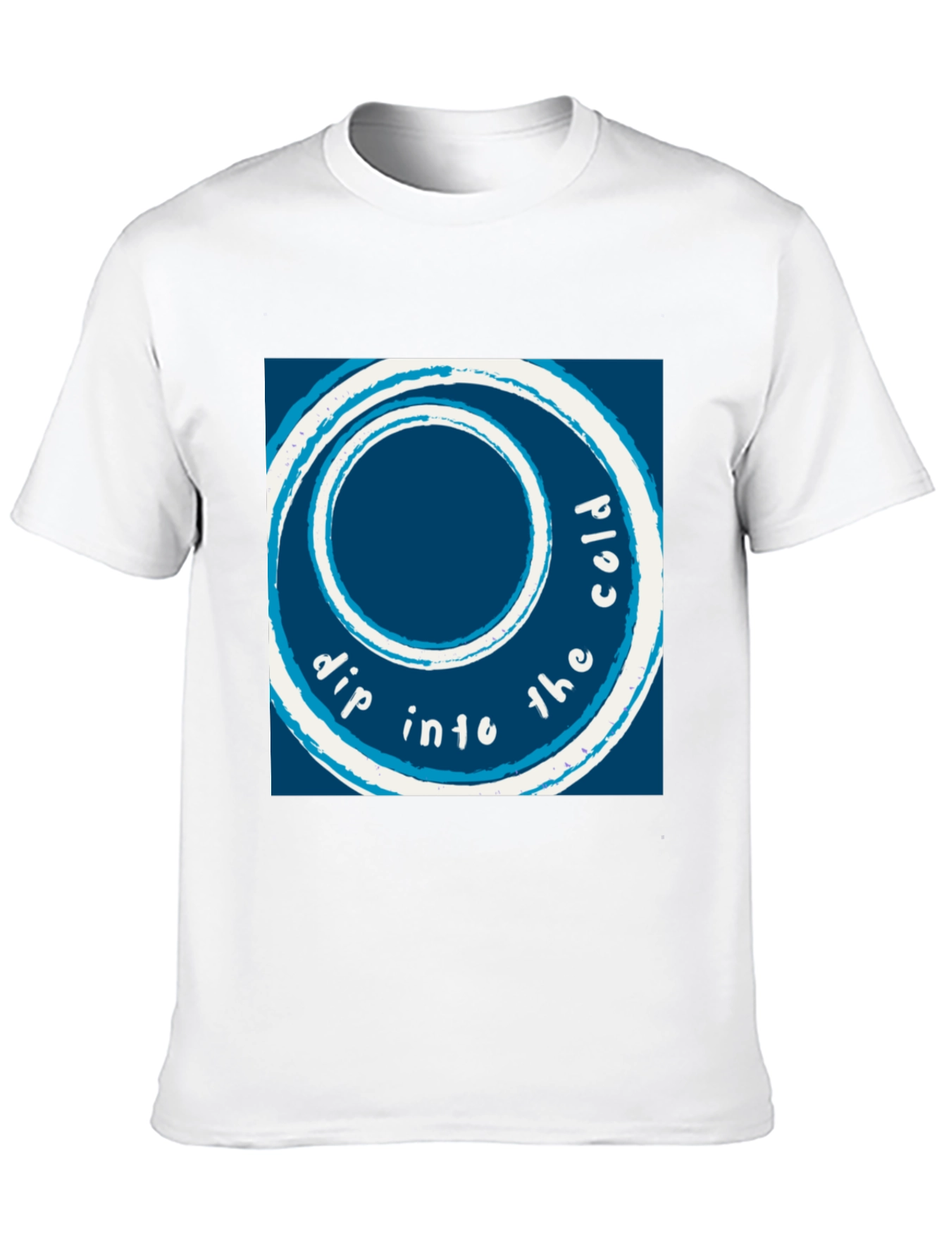 Dip Into The Cold Graphic T-Shirt - Black
