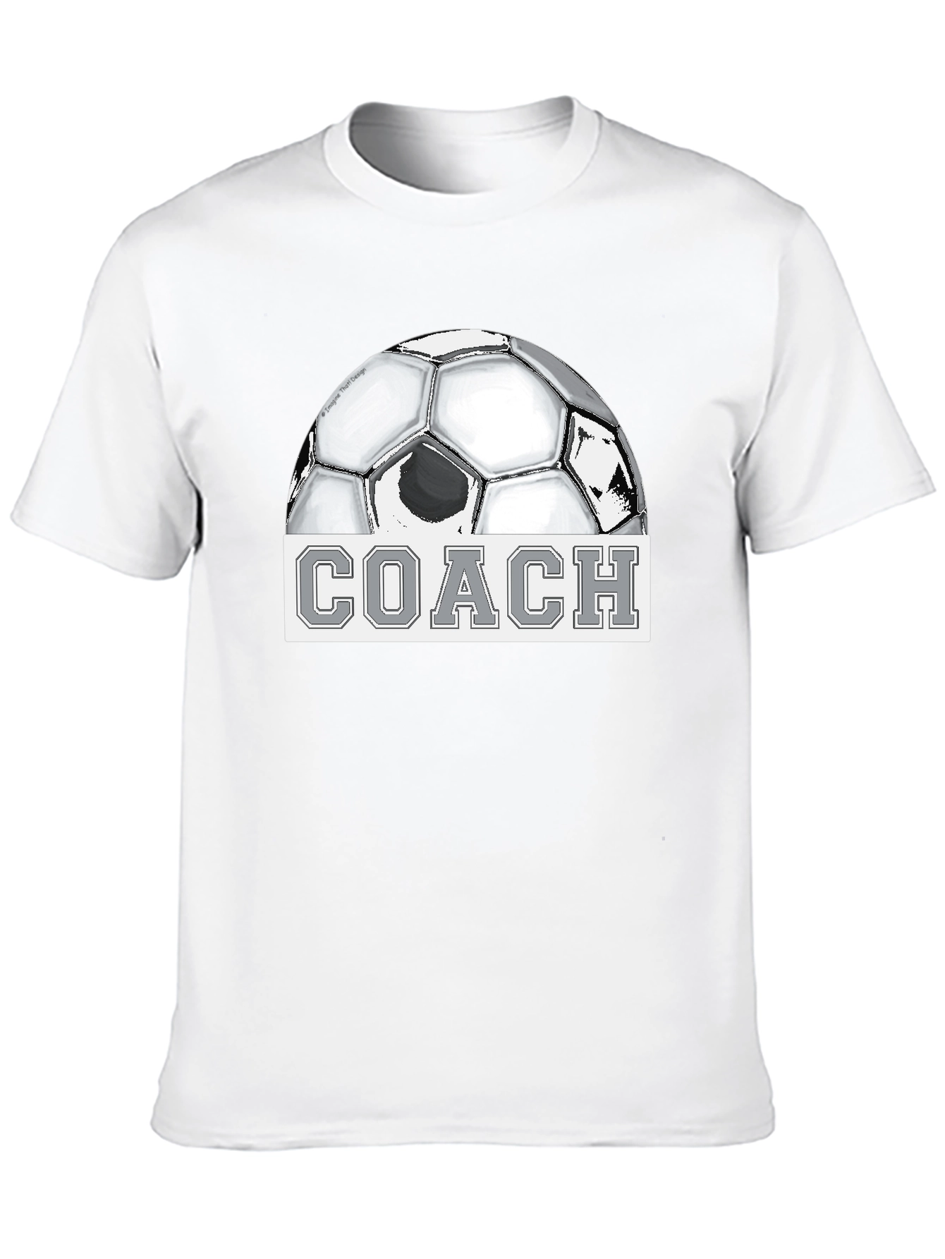 Soccer Coach T-Shirt - Black