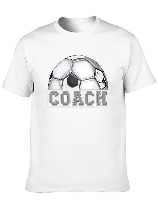 Soccer Coach T-Shirt - Black