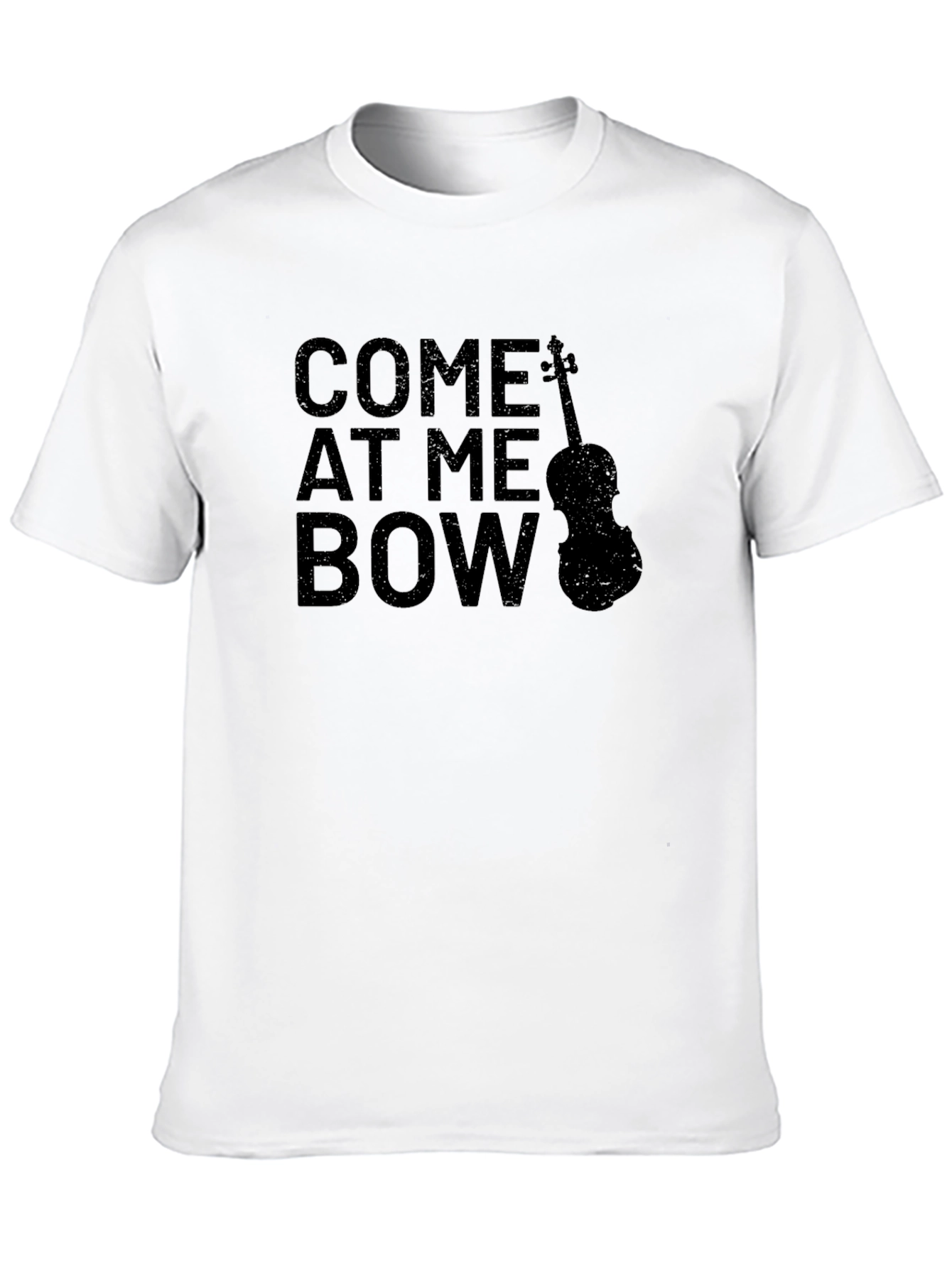 Come At Me Bow Graphic T-Shirt Musician Tee