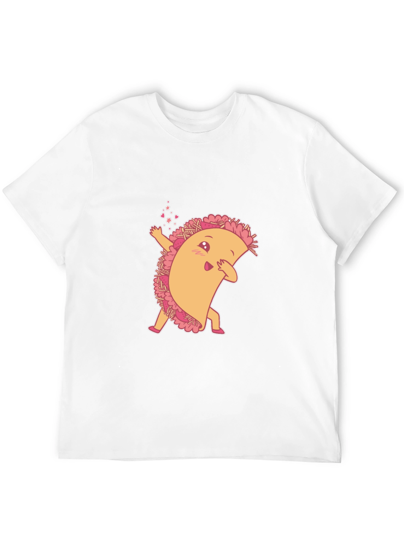 Dabbing Taco Black T-Shirt: Fun Foodie Fashion