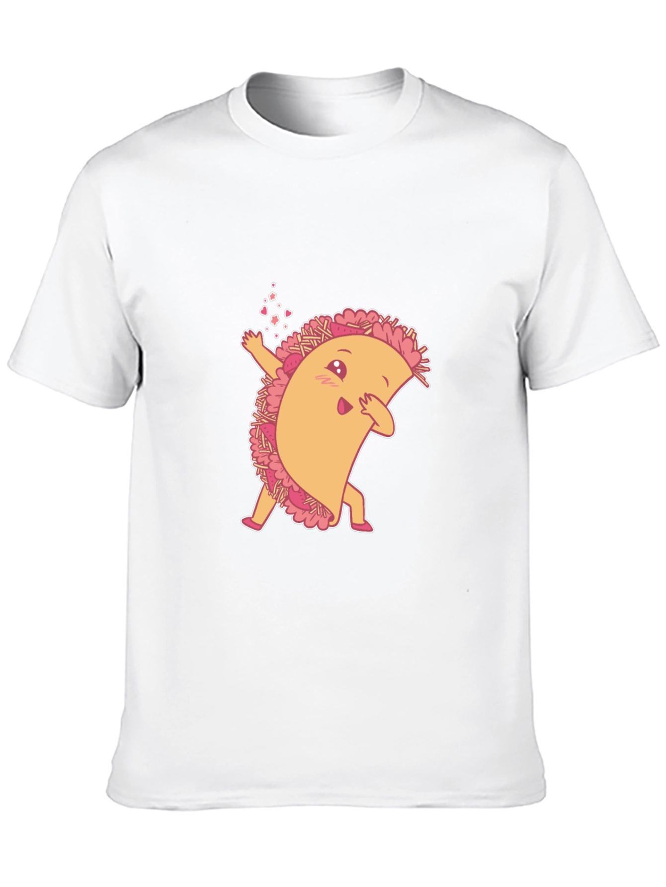 Dabbing Taco Black T-Shirt: Fun Foodie Fashion