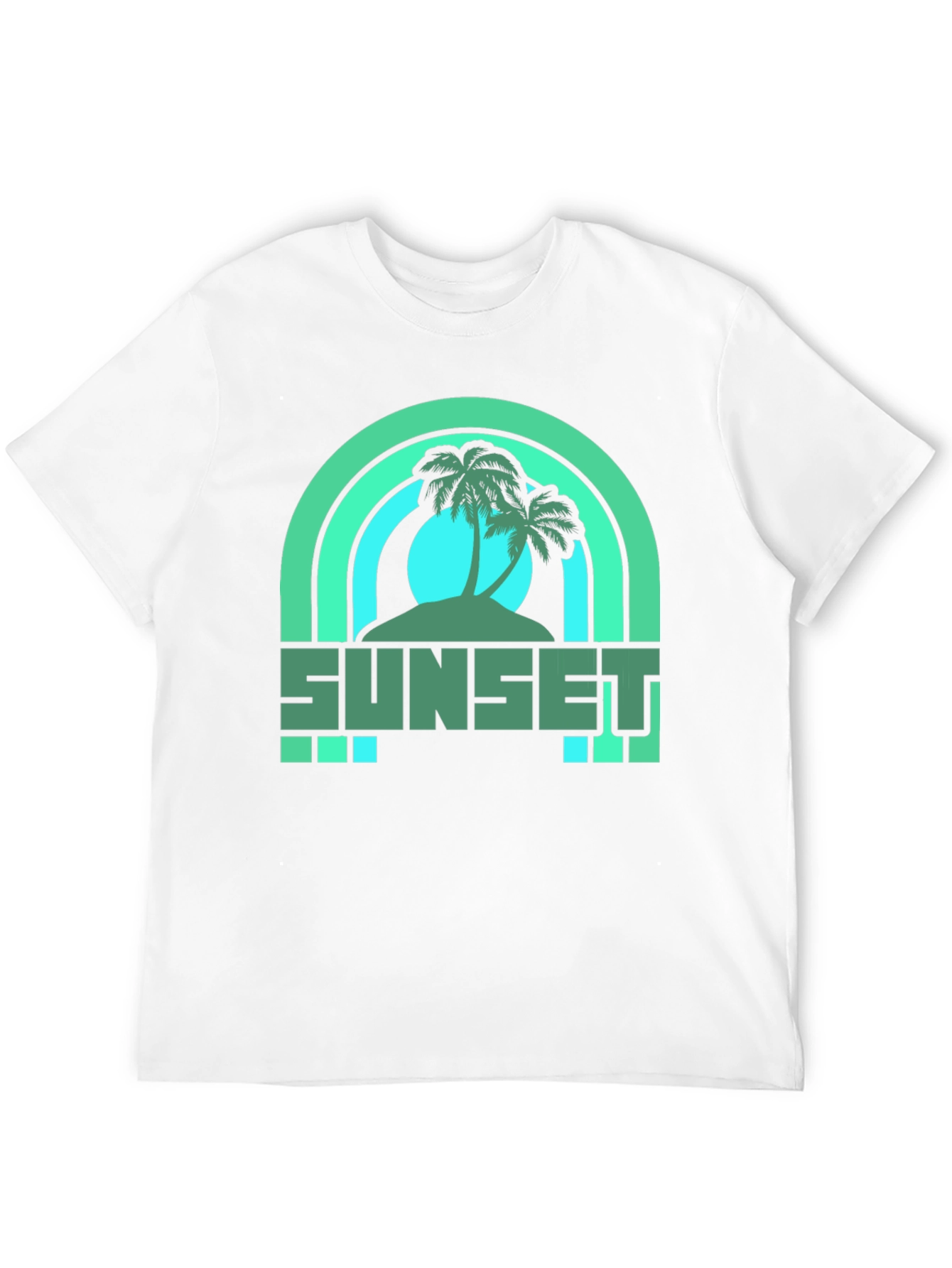 Sunset Palm Graphic Tee