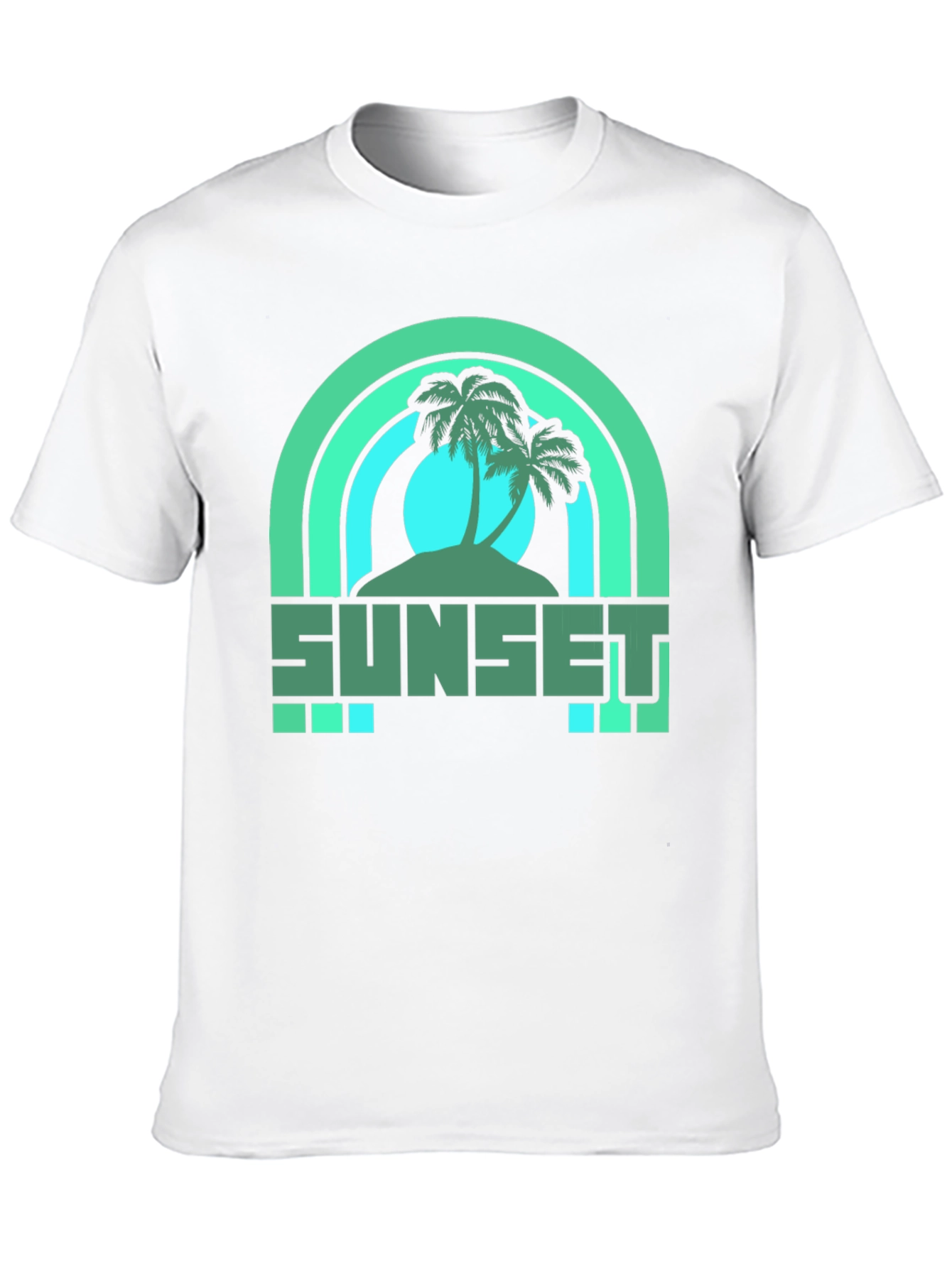 Sunset Palm Graphic Tee