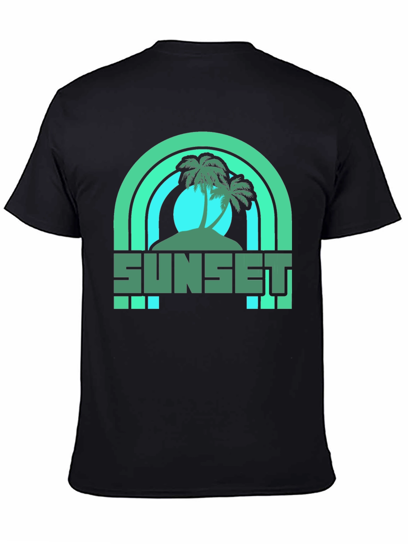 Sunset Palm Graphic Tee