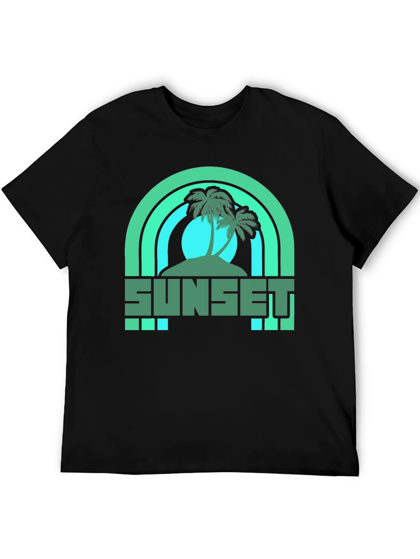 Sunset Palm Graphic Tee