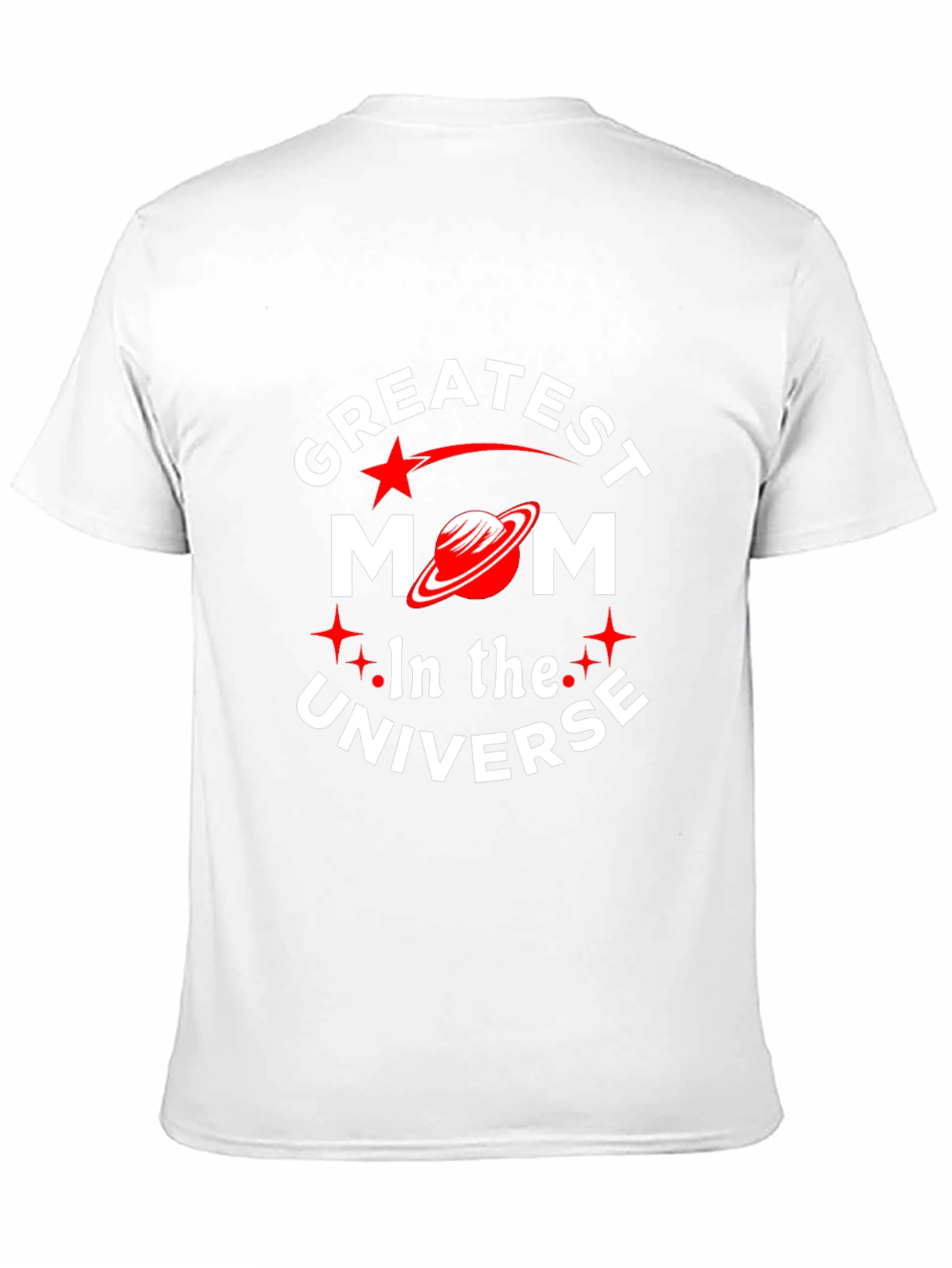 Greatest Mom in the Universe T-Shirt - Black