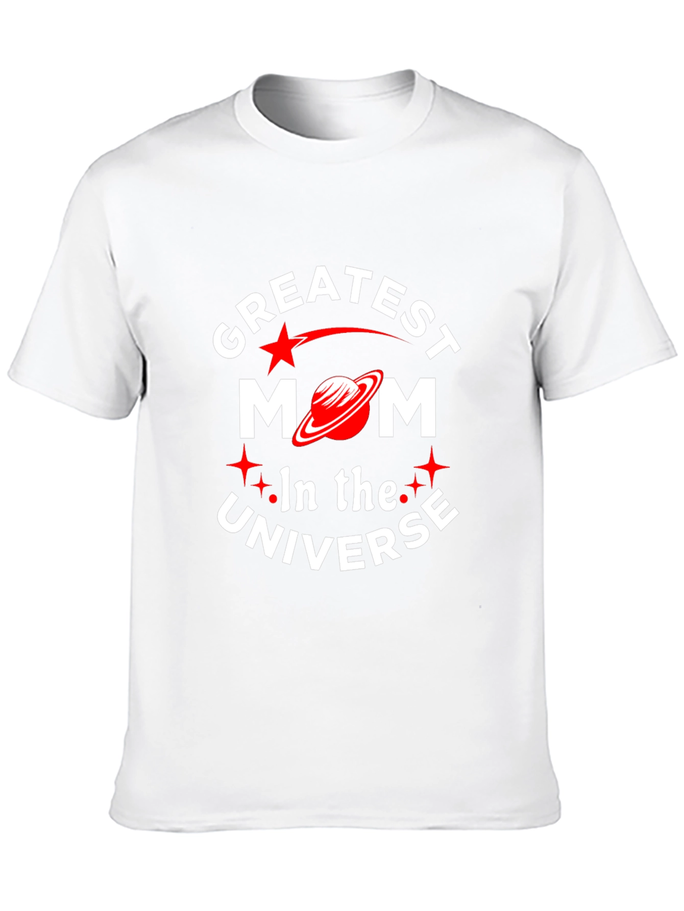 Greatest Mom in the Universe T-Shirt - Black