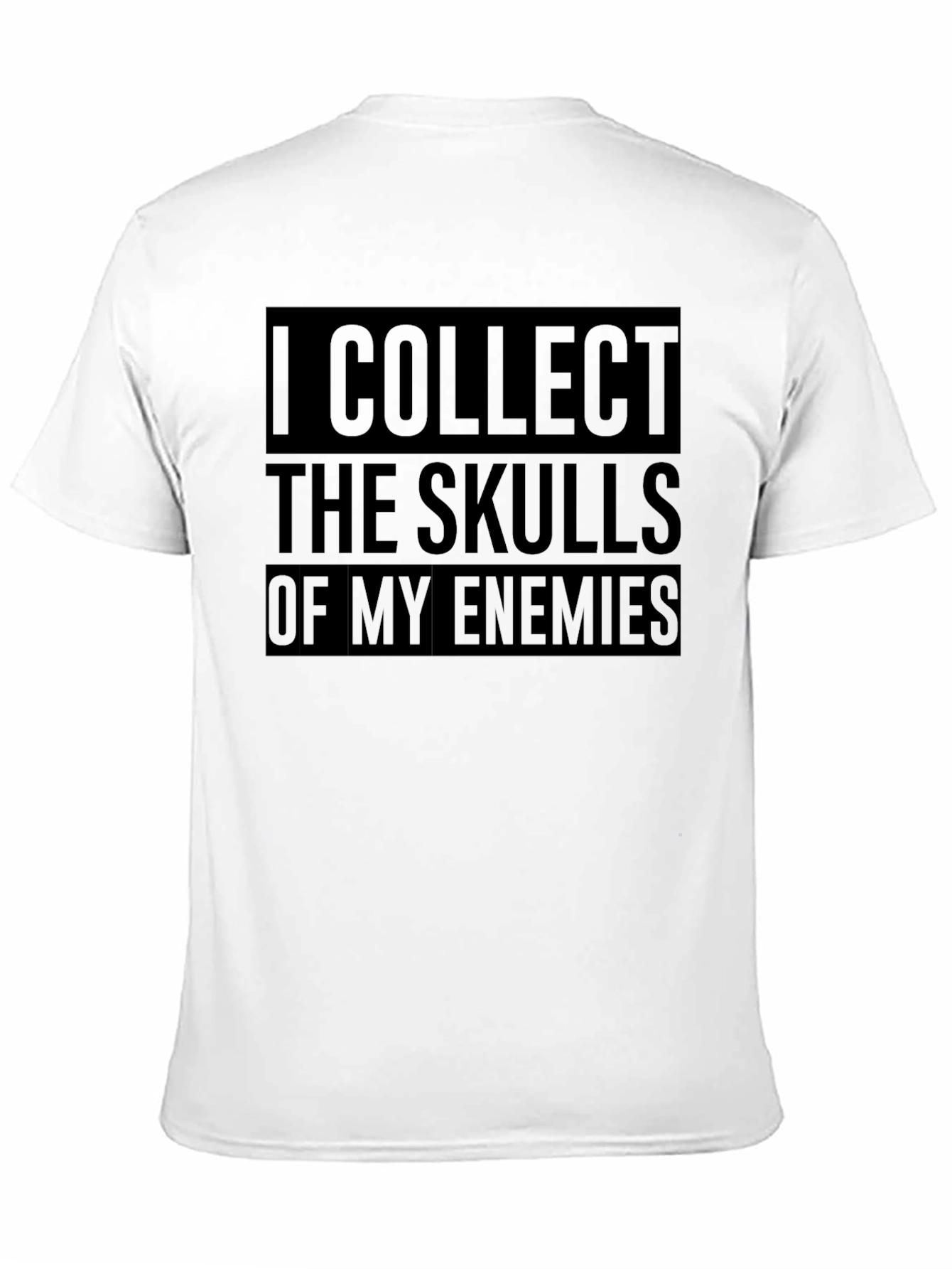 I Collect Skulls T-Shirt - Black Graphic Tee